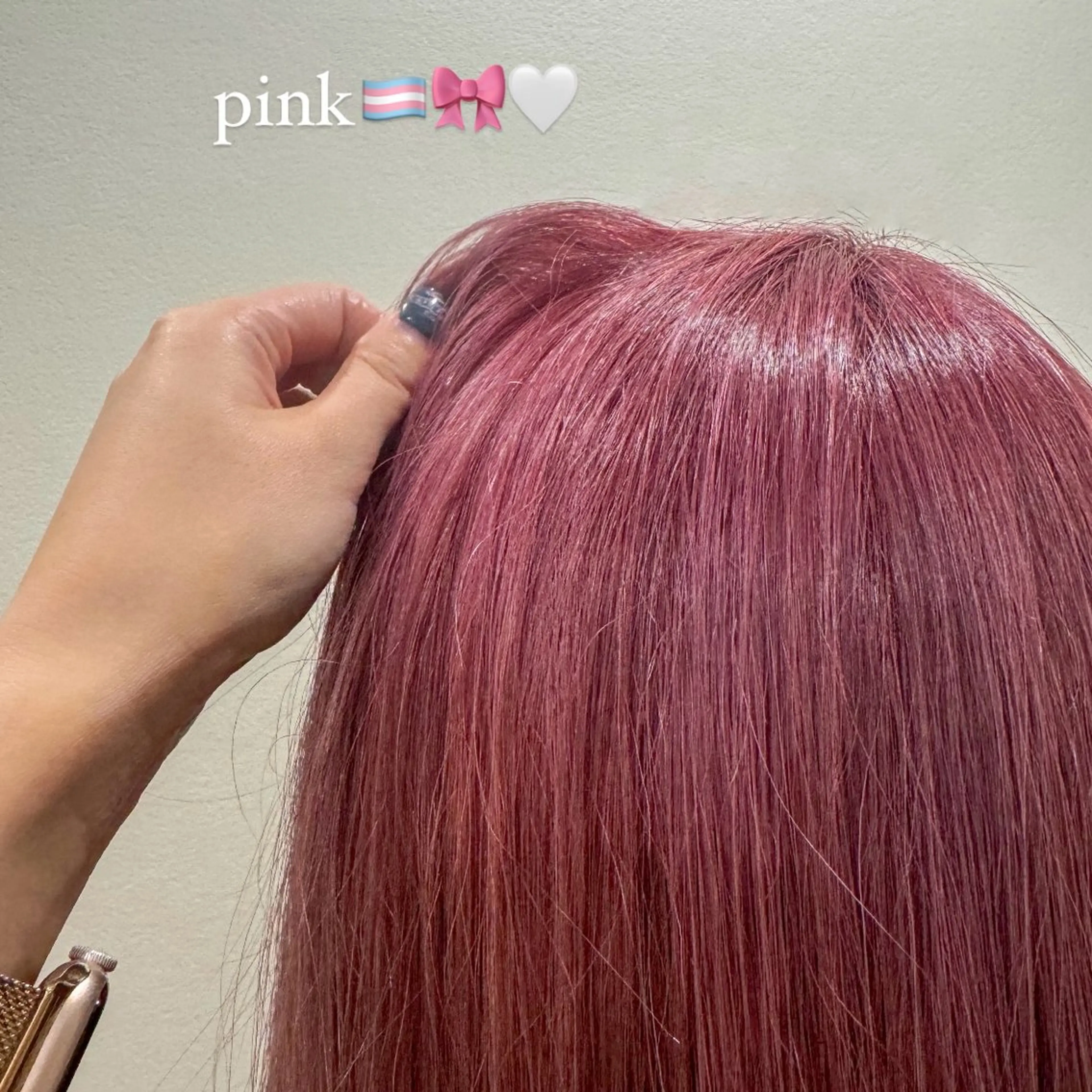 ミディアム カラー ブリーチ ピンクカラー Fuu.by lupine所属・3日空きあり 🌟misatoのヘアスタイル