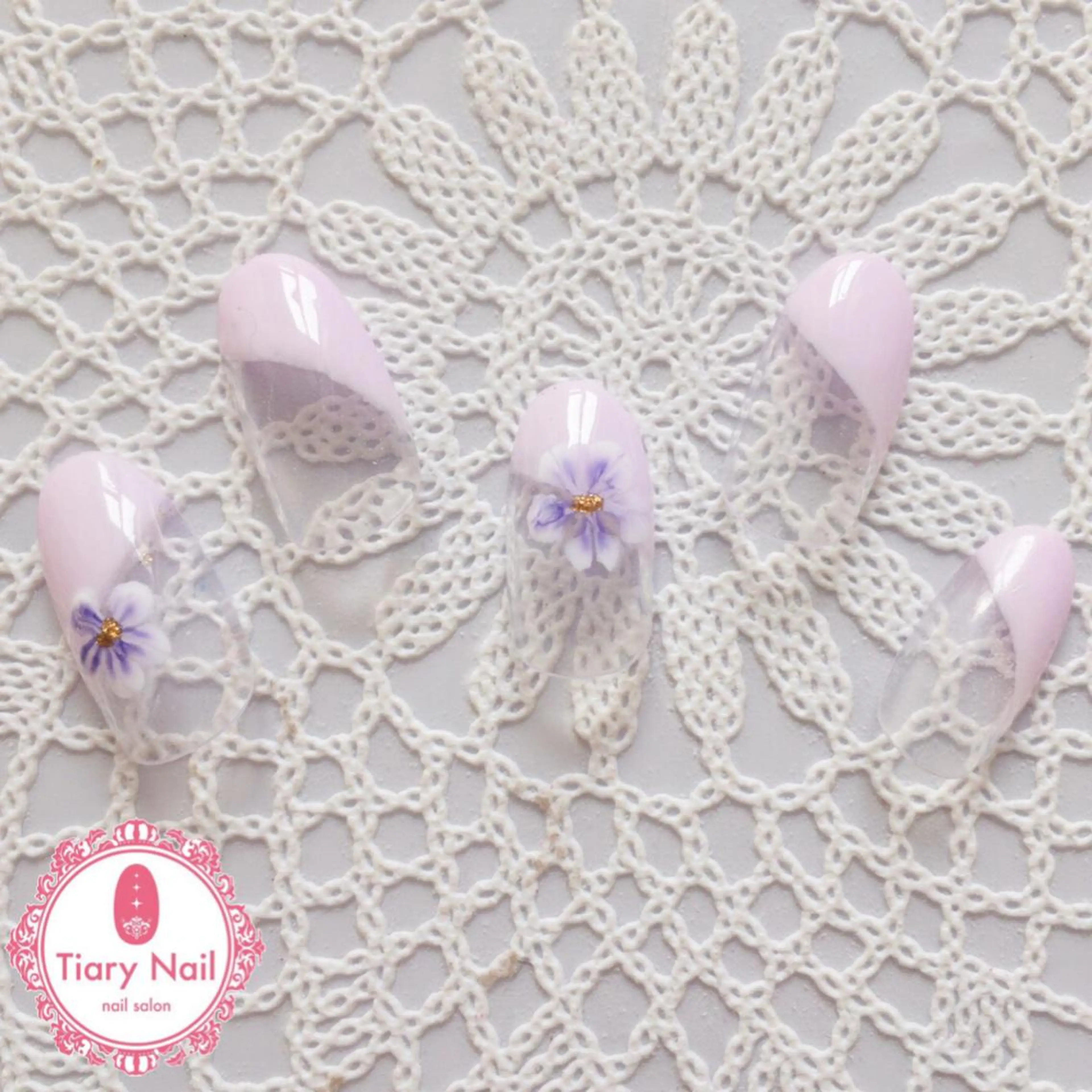 ネイル tiarynail K K🐼のネイルデザイン