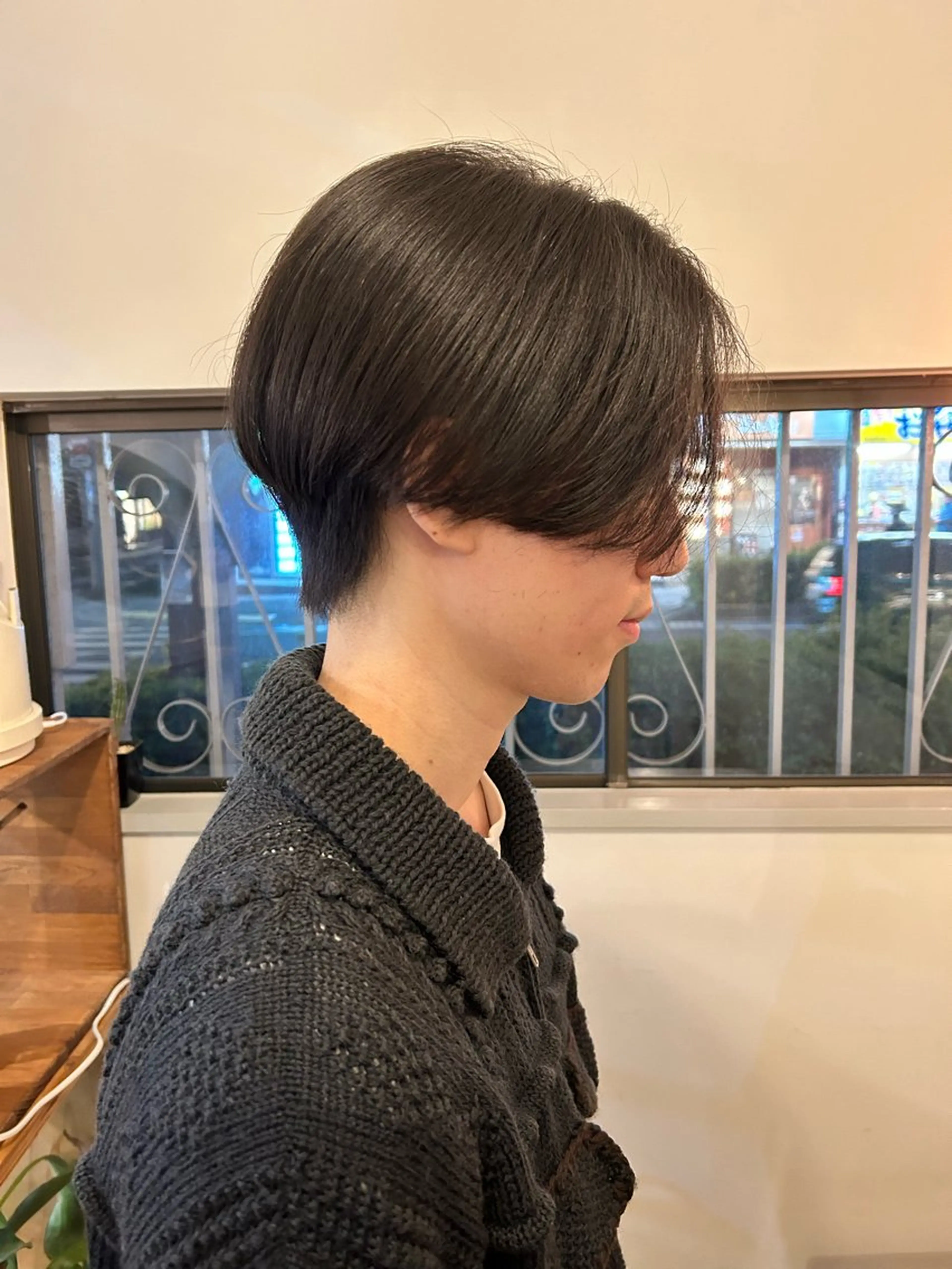 メンズ センターパート 刈り上げ 南浦和/透明感カラー 美髪矯正💎momoのヘアスタイル