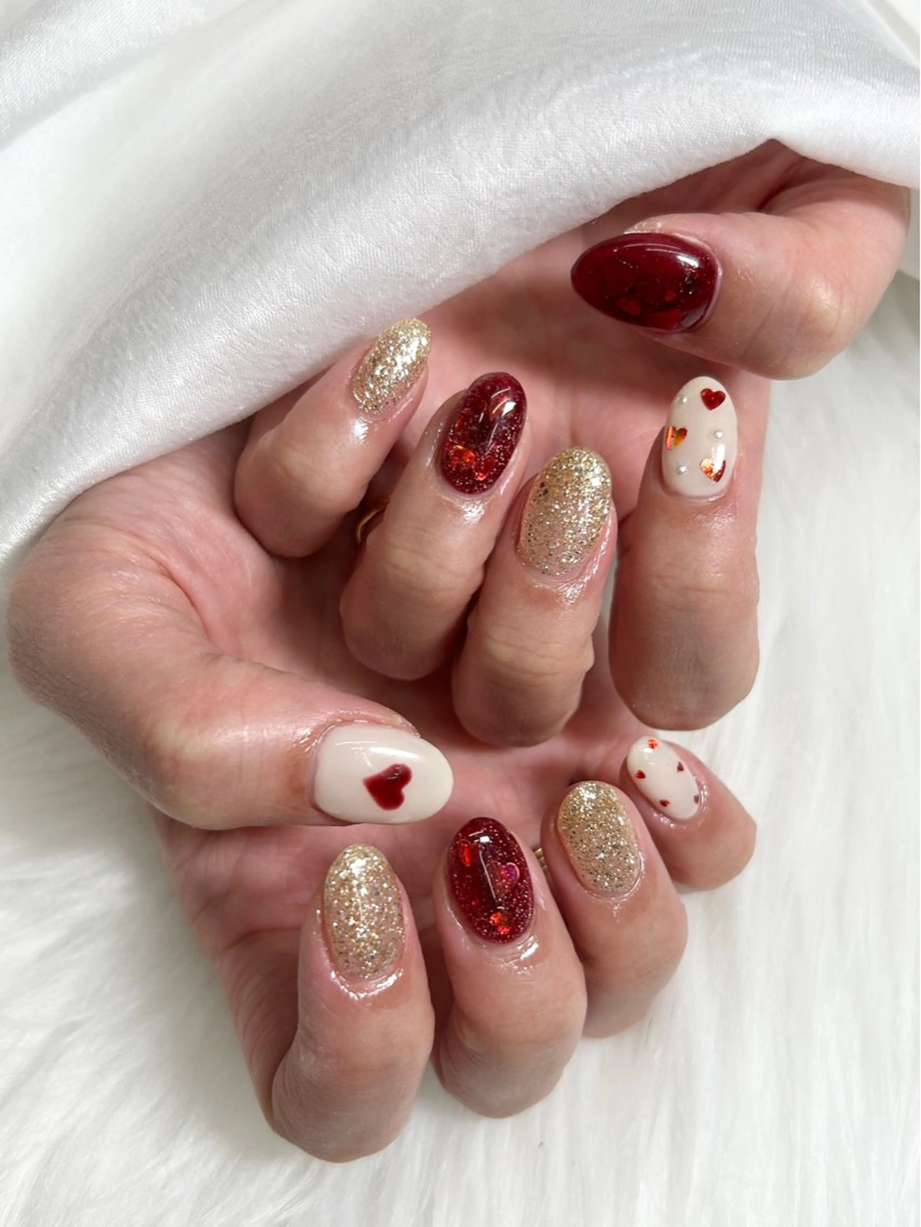 ネイル ハンドネイル E 大和八木/ tamamiのネイルデザイン