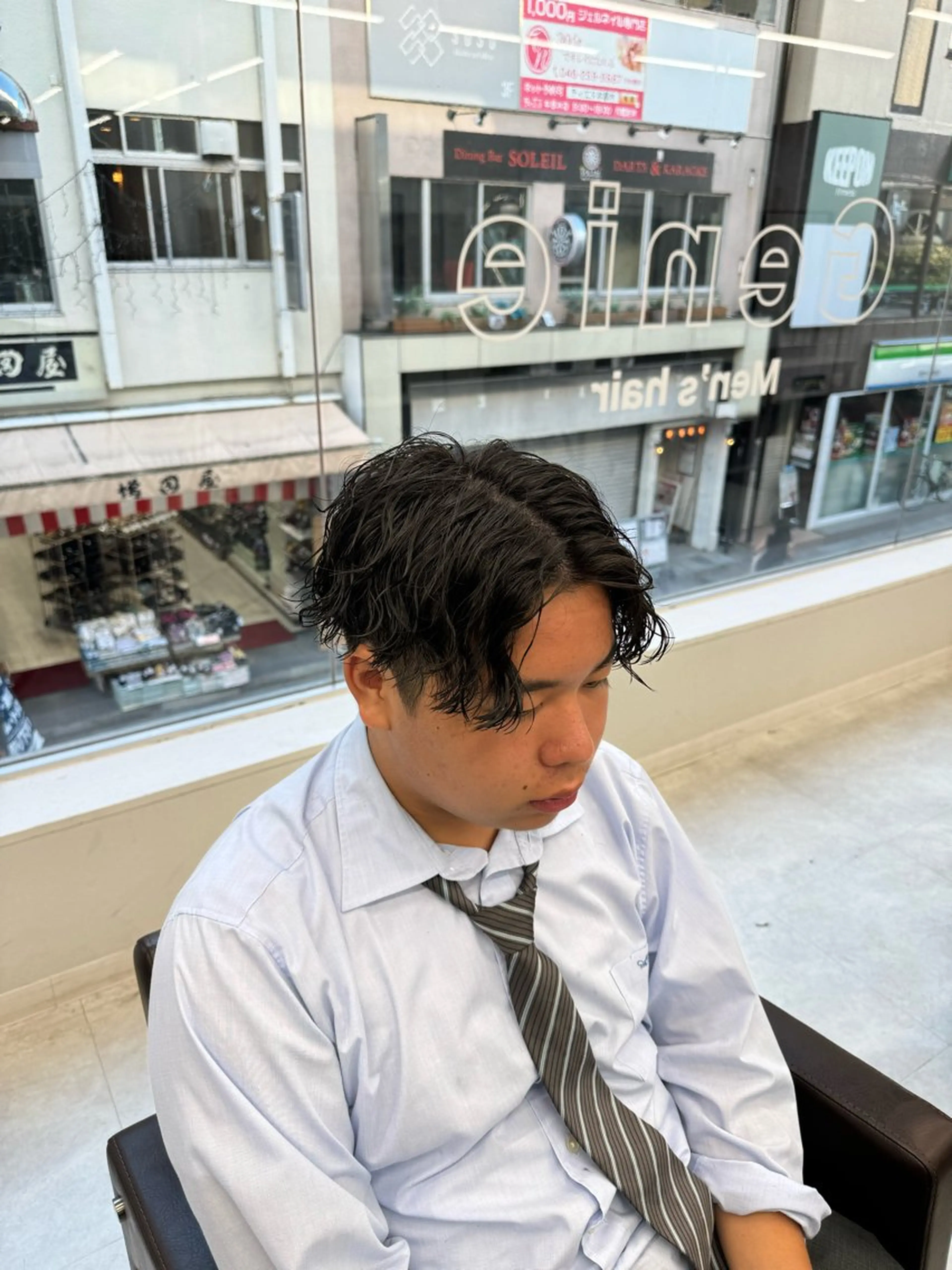 ショート パーマ メンズ カット パーマ メンズパーマ名人 TAKUMAのヘアスタイル