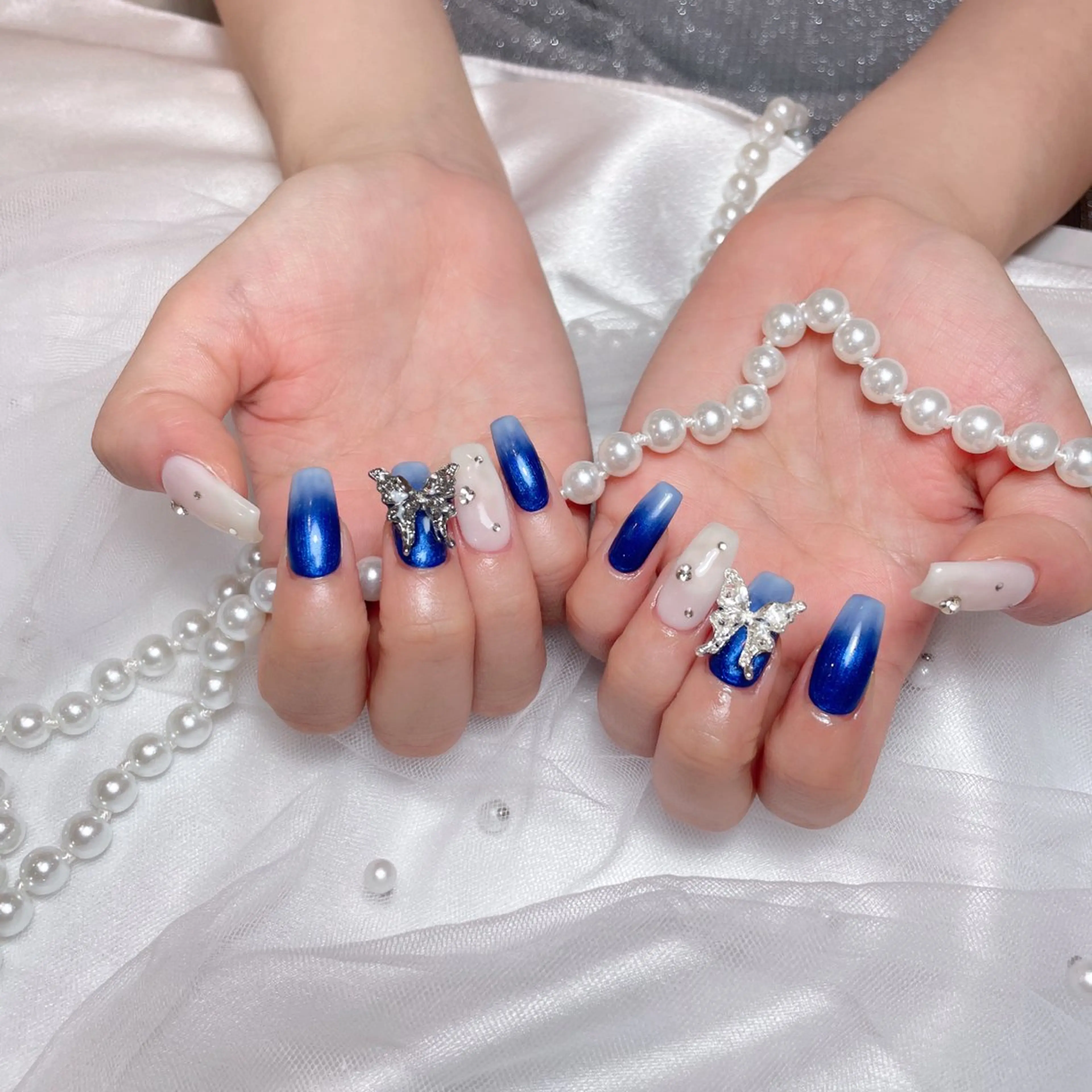 ネイル フットネイル フレンチネイル ジェルネイル ガーリー グラデーション D.d Nail Moeのネイルデザイン