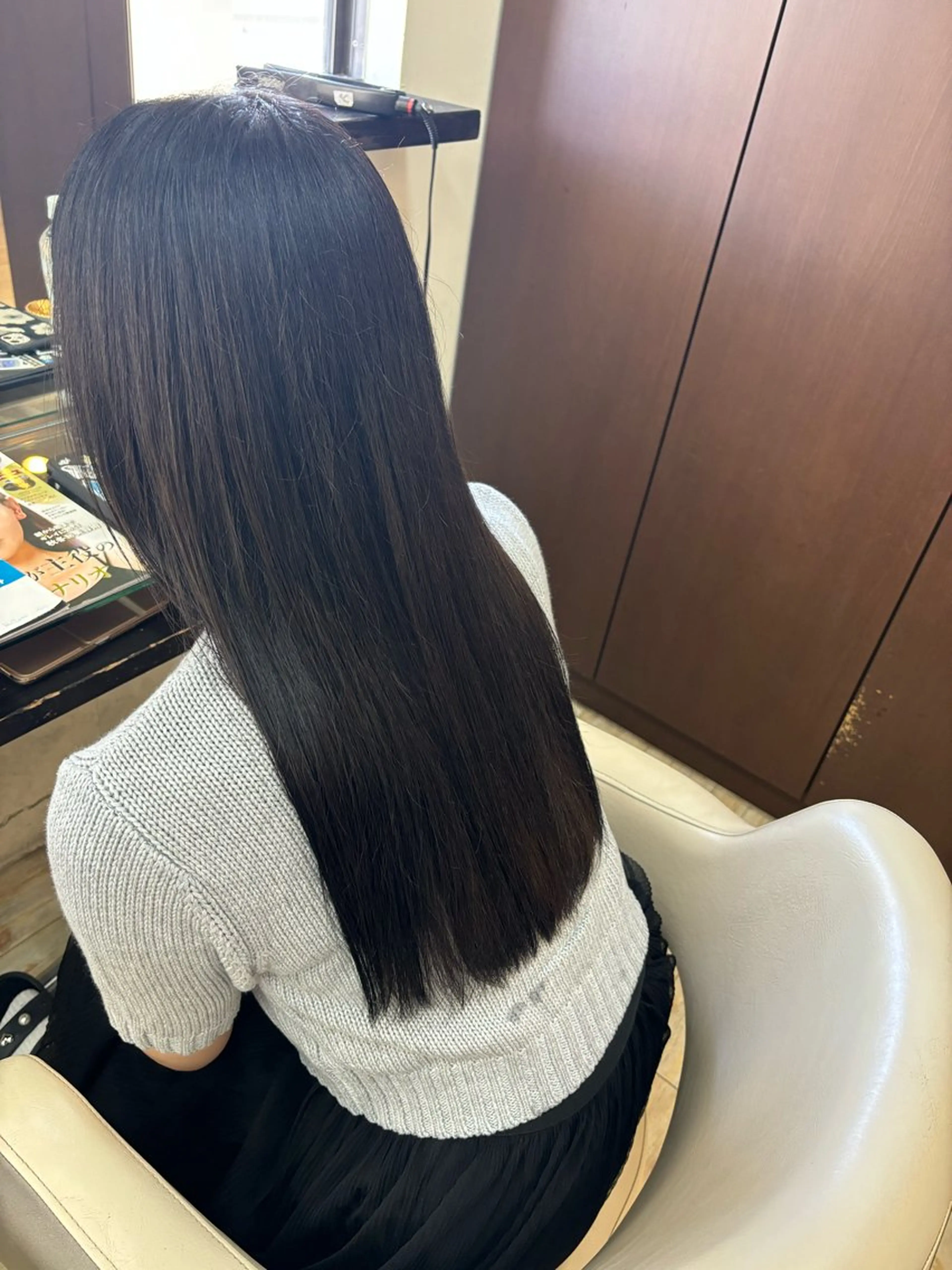 ロング ルプラボウ／艶カラー ／髪質改善／アサミのヘアスタイル