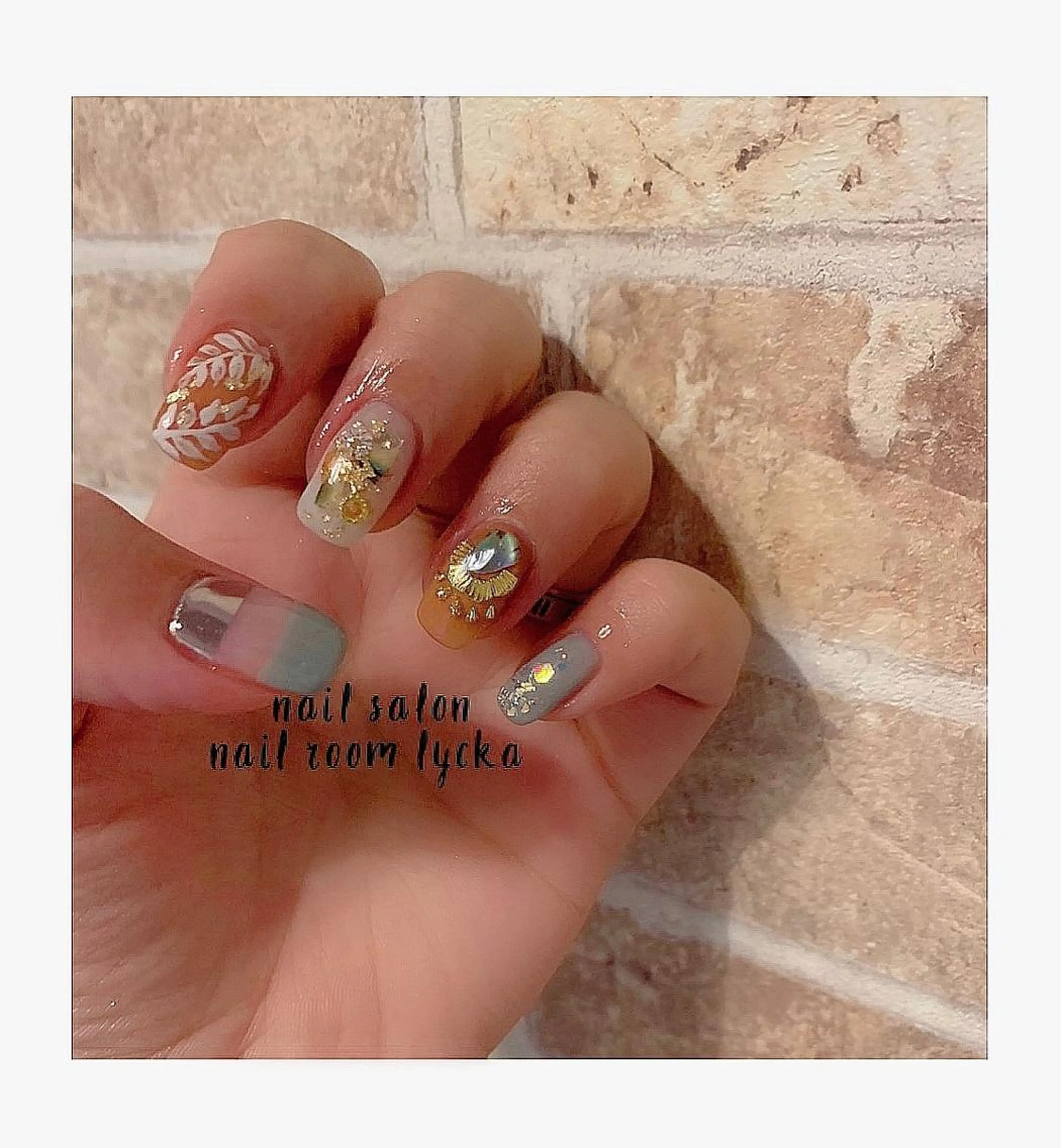 ネイル ﾈｲﾙﾙｰﾑﾘｯｶ 𝐦𝐚𝐲𝐮のネイルデザイン