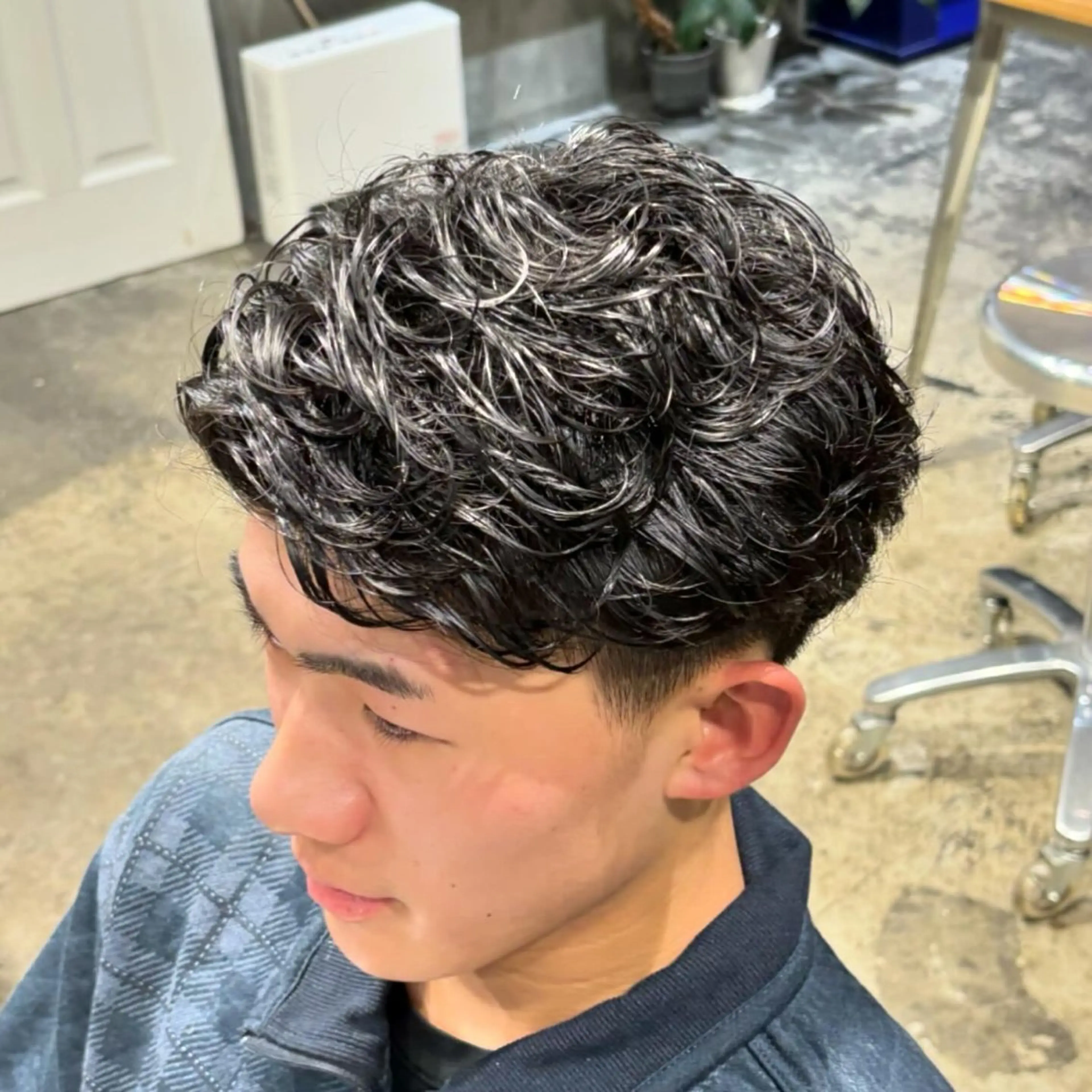 パーマ カット パーマ 川尻 竜正のヘアスタイル