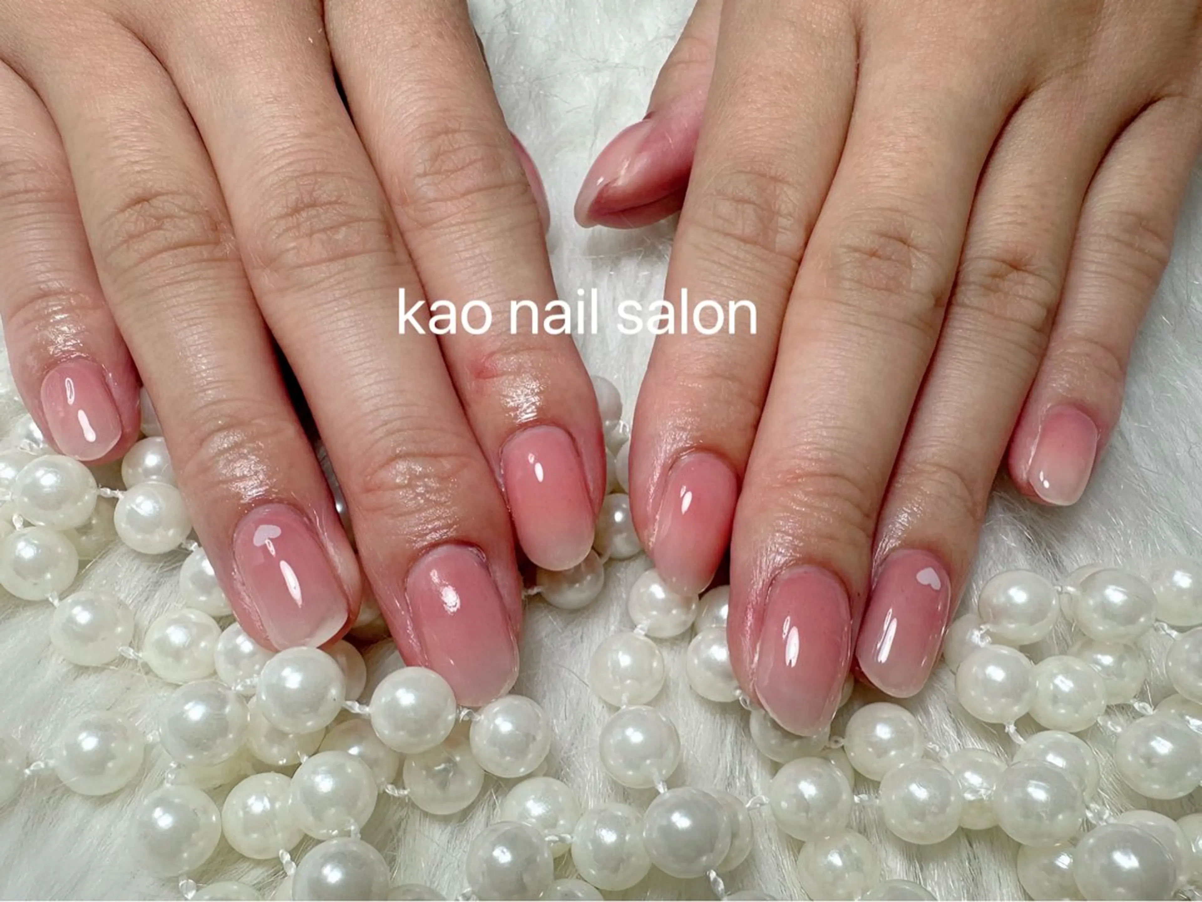 ネイル kao nail マグネット/長さだしのネイルデザイン