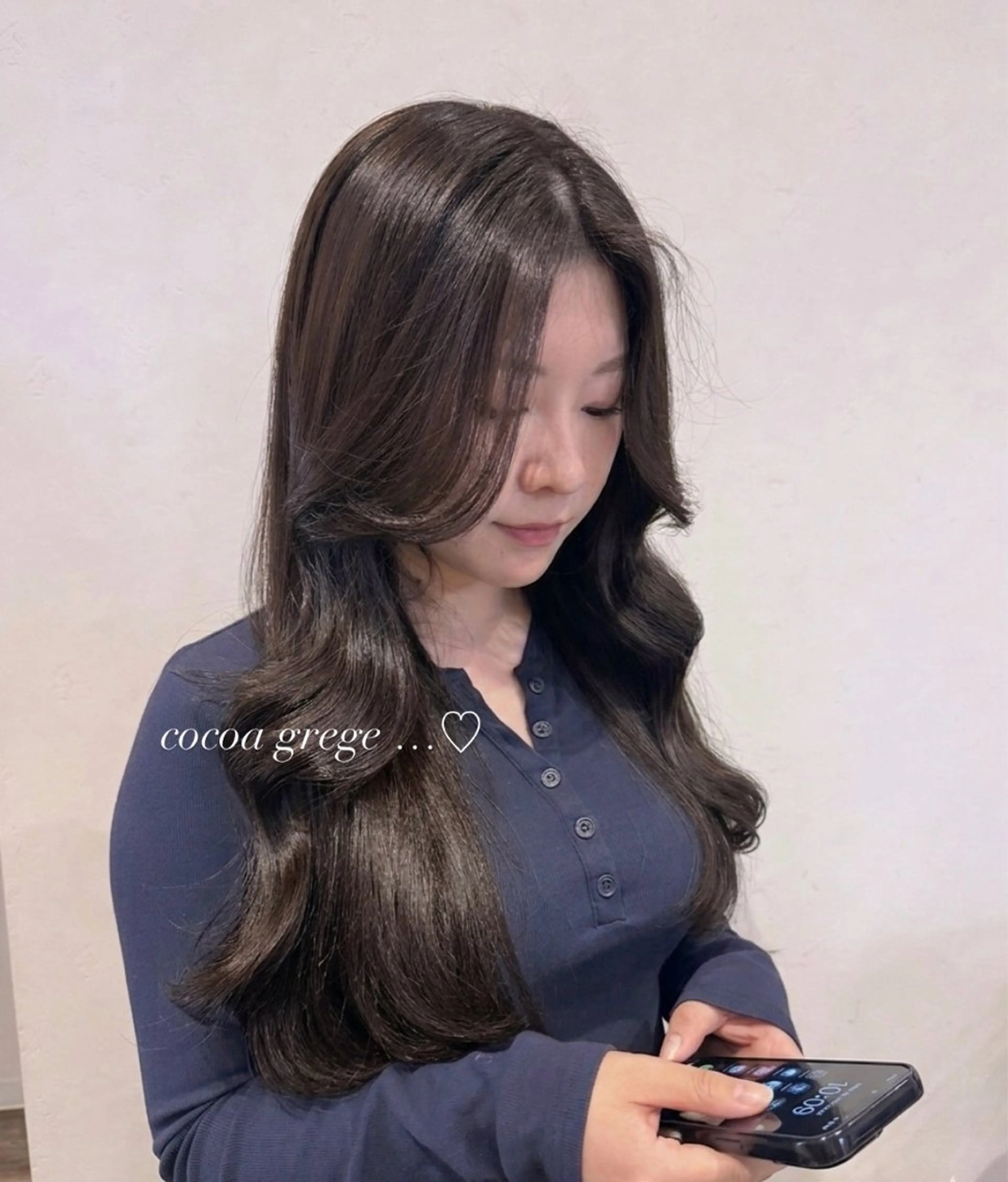 ロング カラー ヘアカラー トリートメント sakura/ 透明感カラー🫧のヘアスタイル