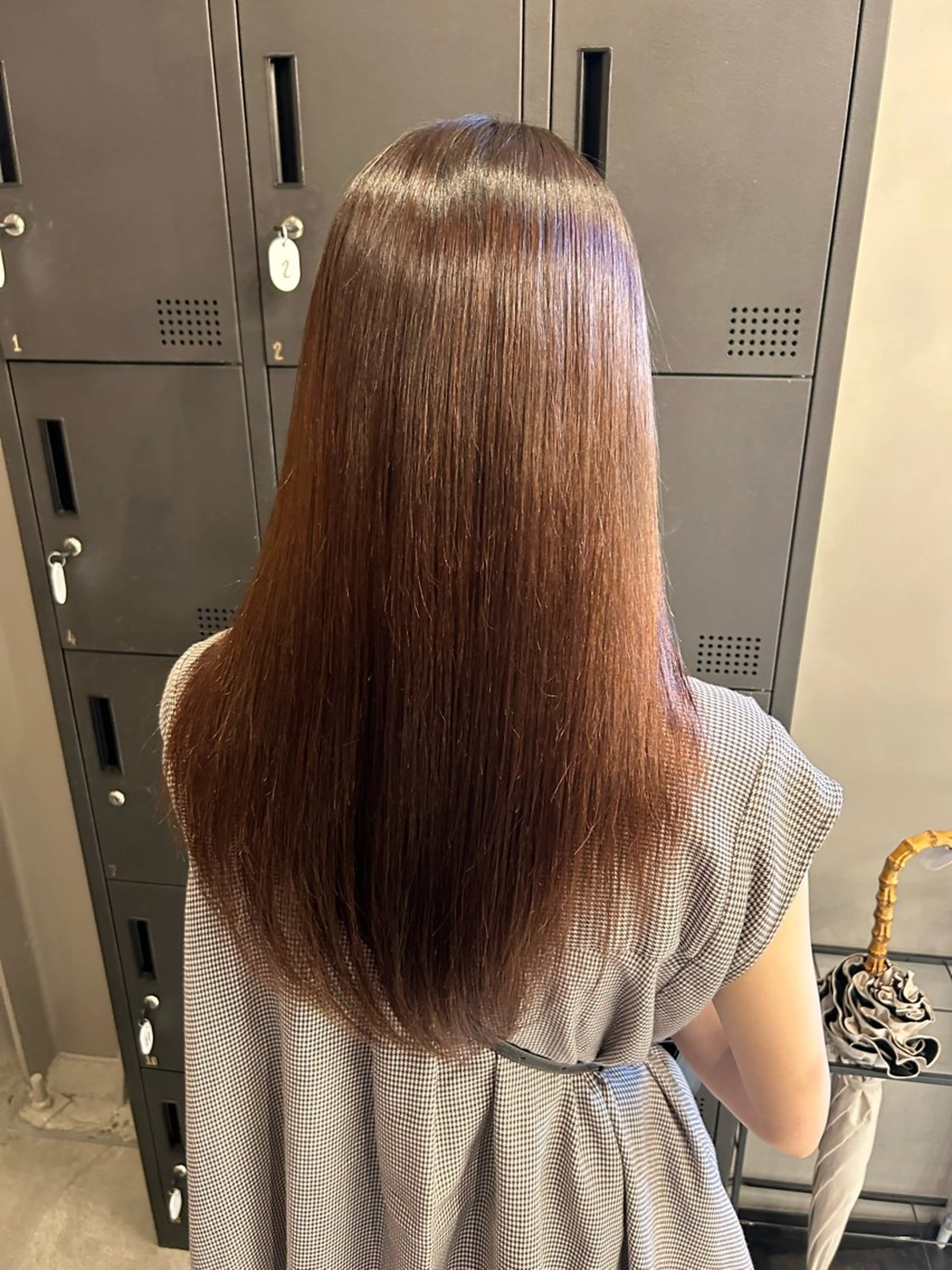 ロング パーマ 縮毛矯正 トリートメント 艶髪/髪質改善 yukaのヘアスタイル