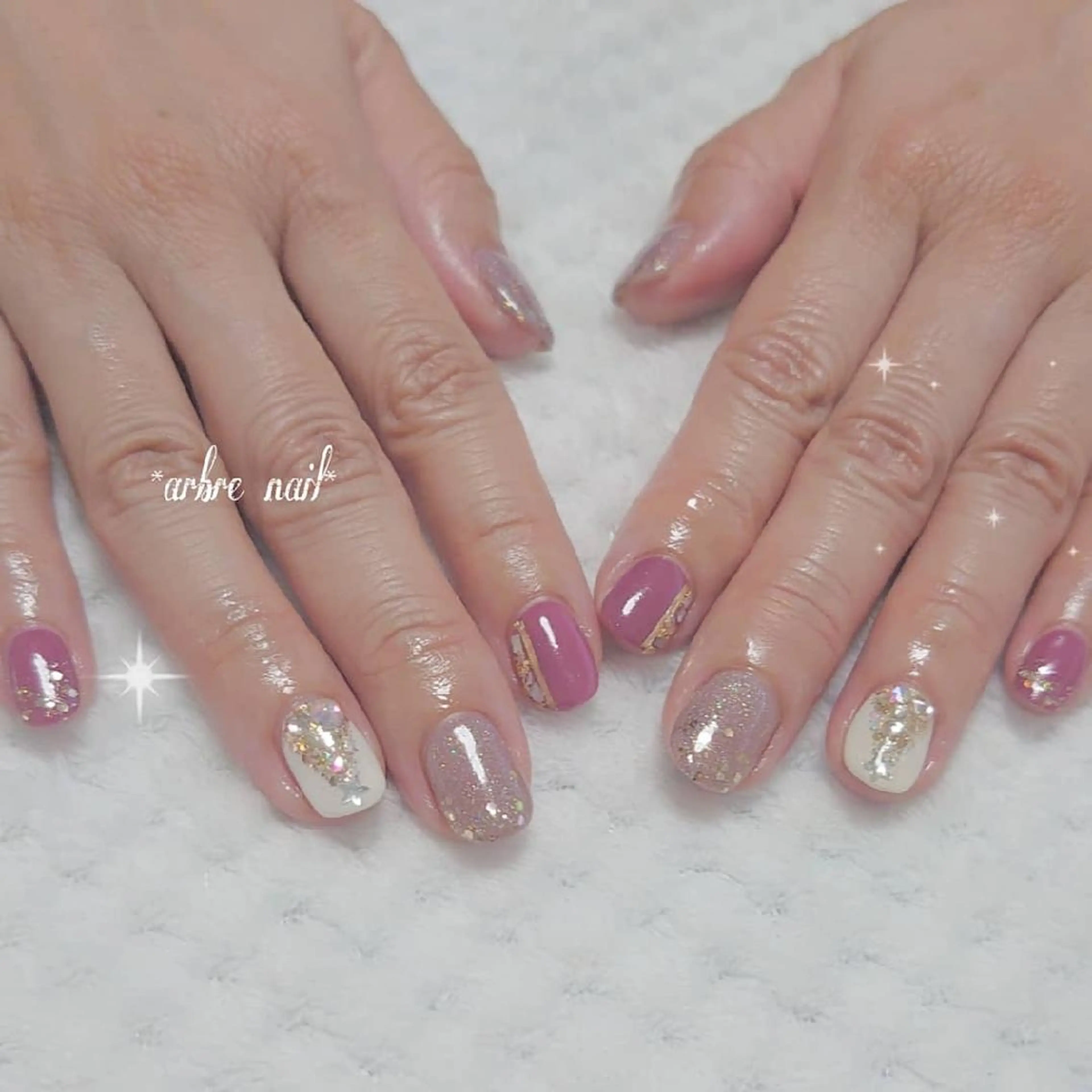 ネイル ✯.。 arbre  nail 。✯.のネイルデザイン