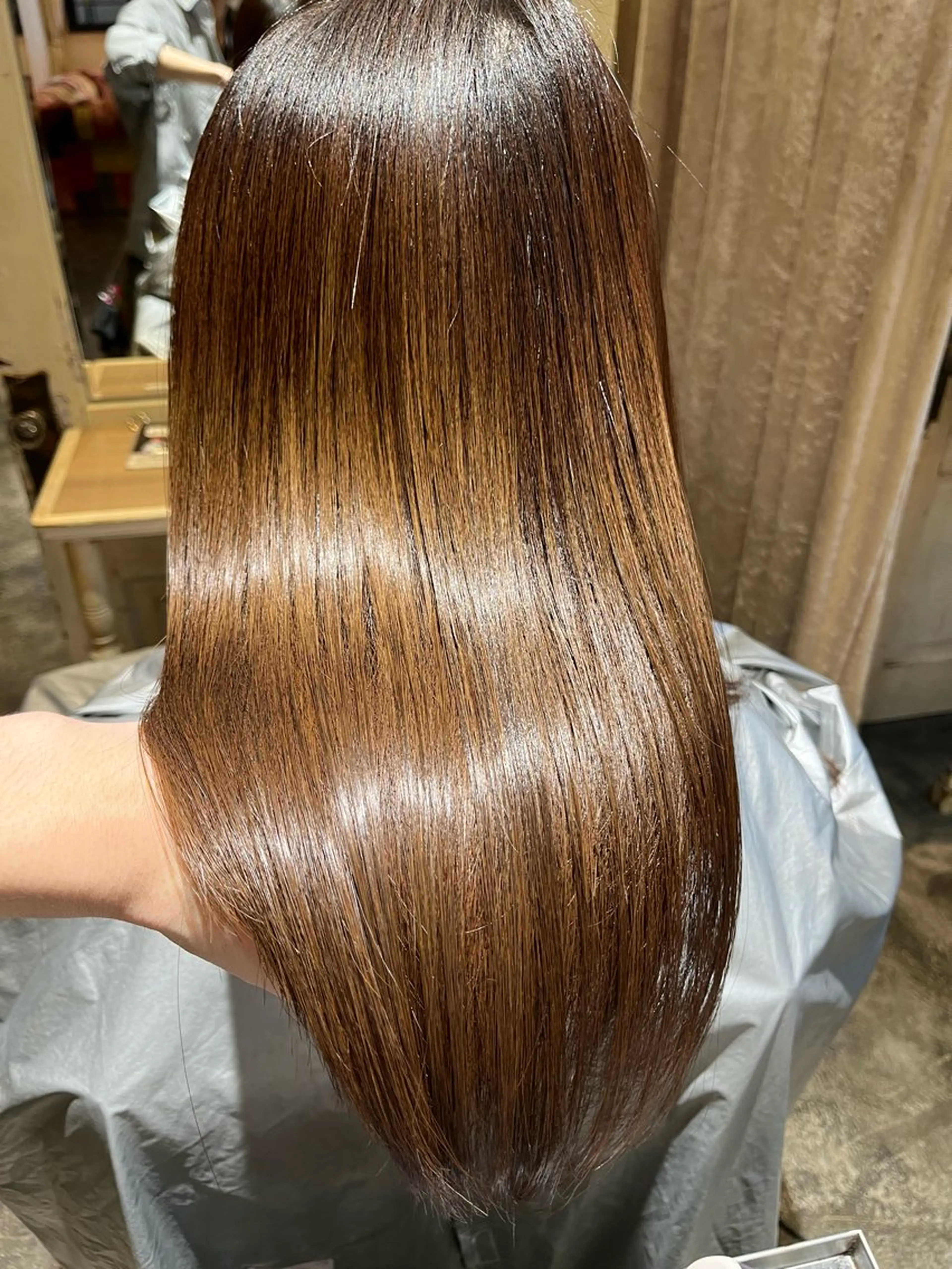 セミロング トリートメント 道下 颯人のヘアスタイル