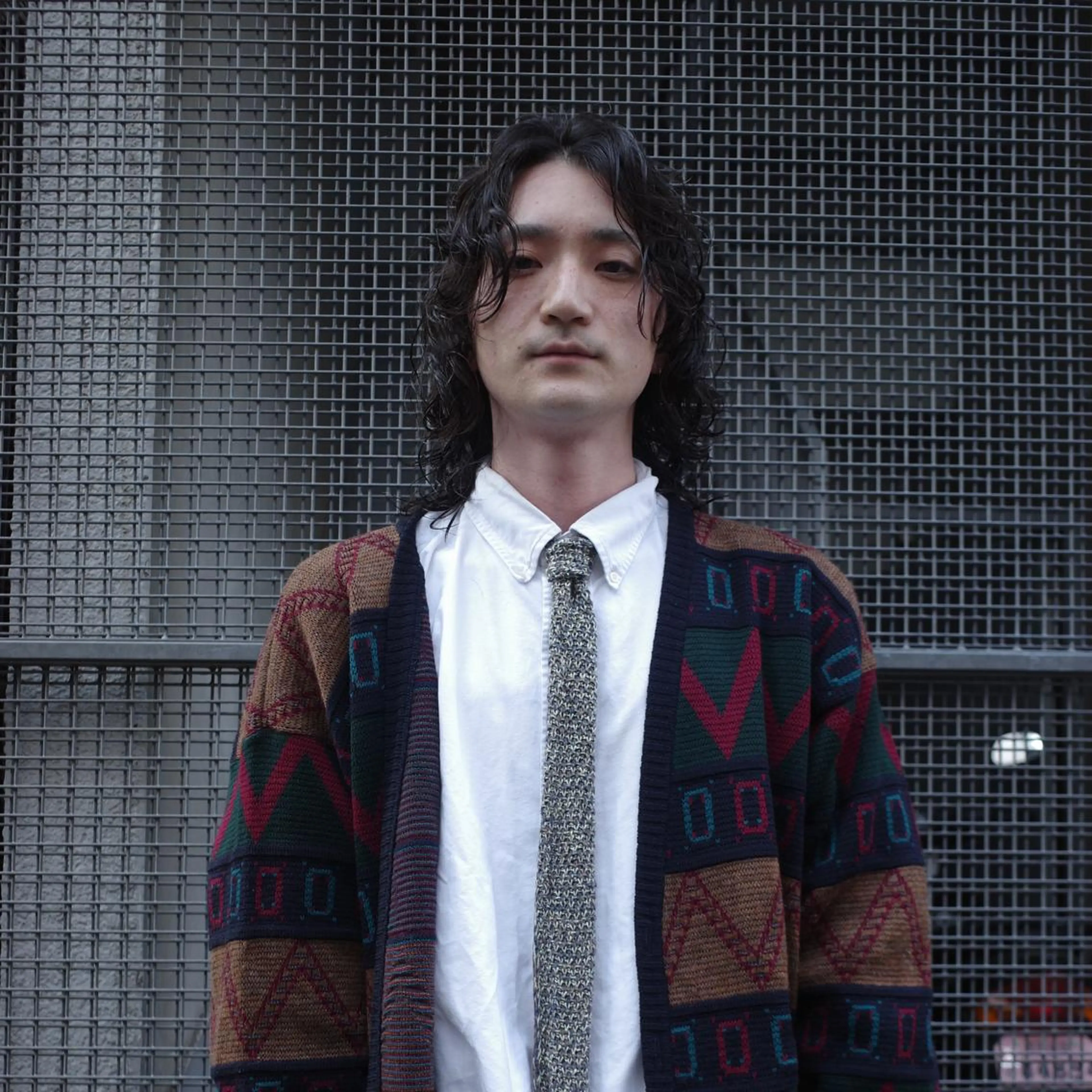 セミロング パーマ メンズ ショートボブ メンズブリーチ メンズデザインカット フェードカット メンズハイライト カット パーマ 🌈圧倒的デザイン パーマ 関和希のヘアスタイル