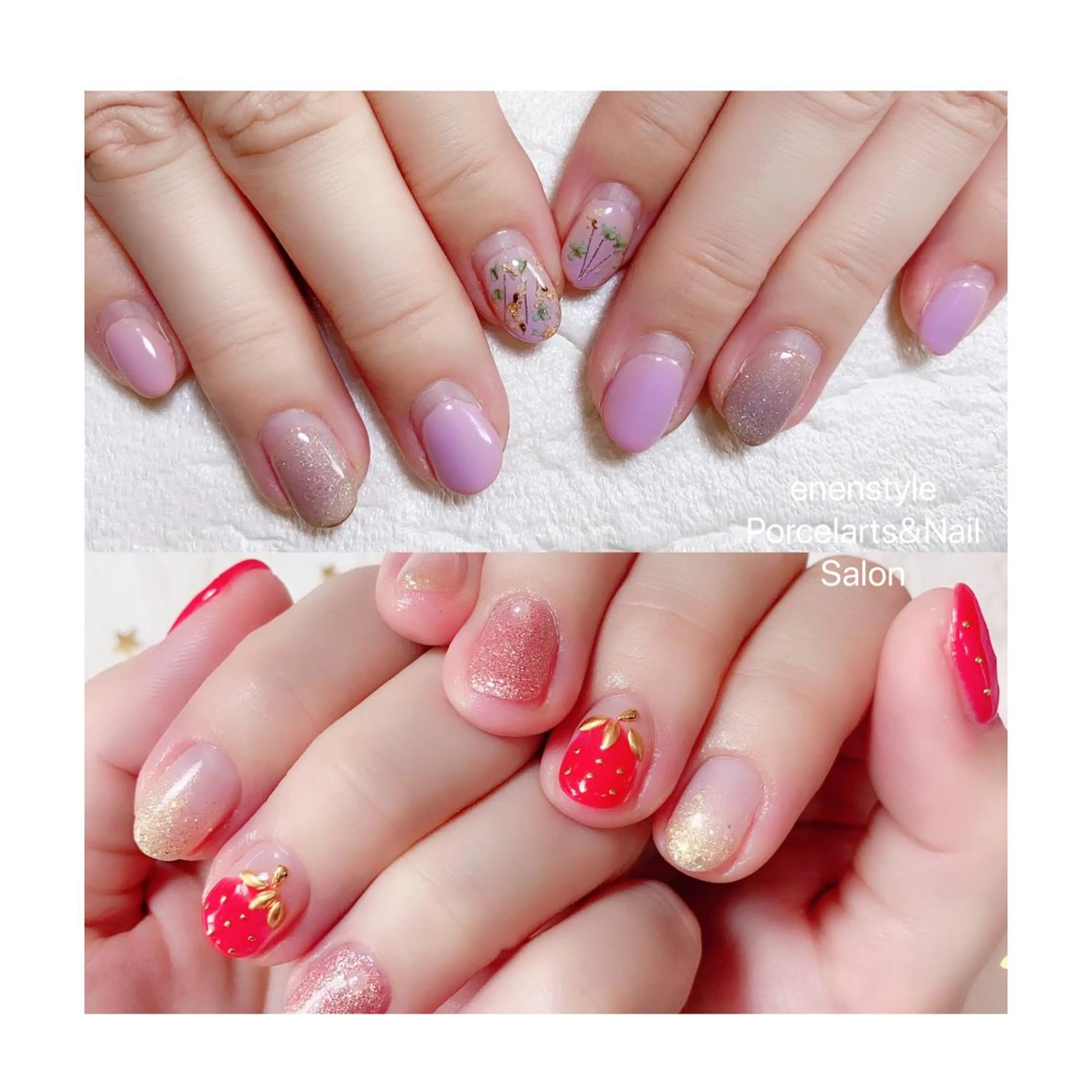ミディアム ネイル ジェルネイル ニュアンスネイル オフィスネイル ワンカラーネイル パラジェル 👑enen style👑のネイルデザイン