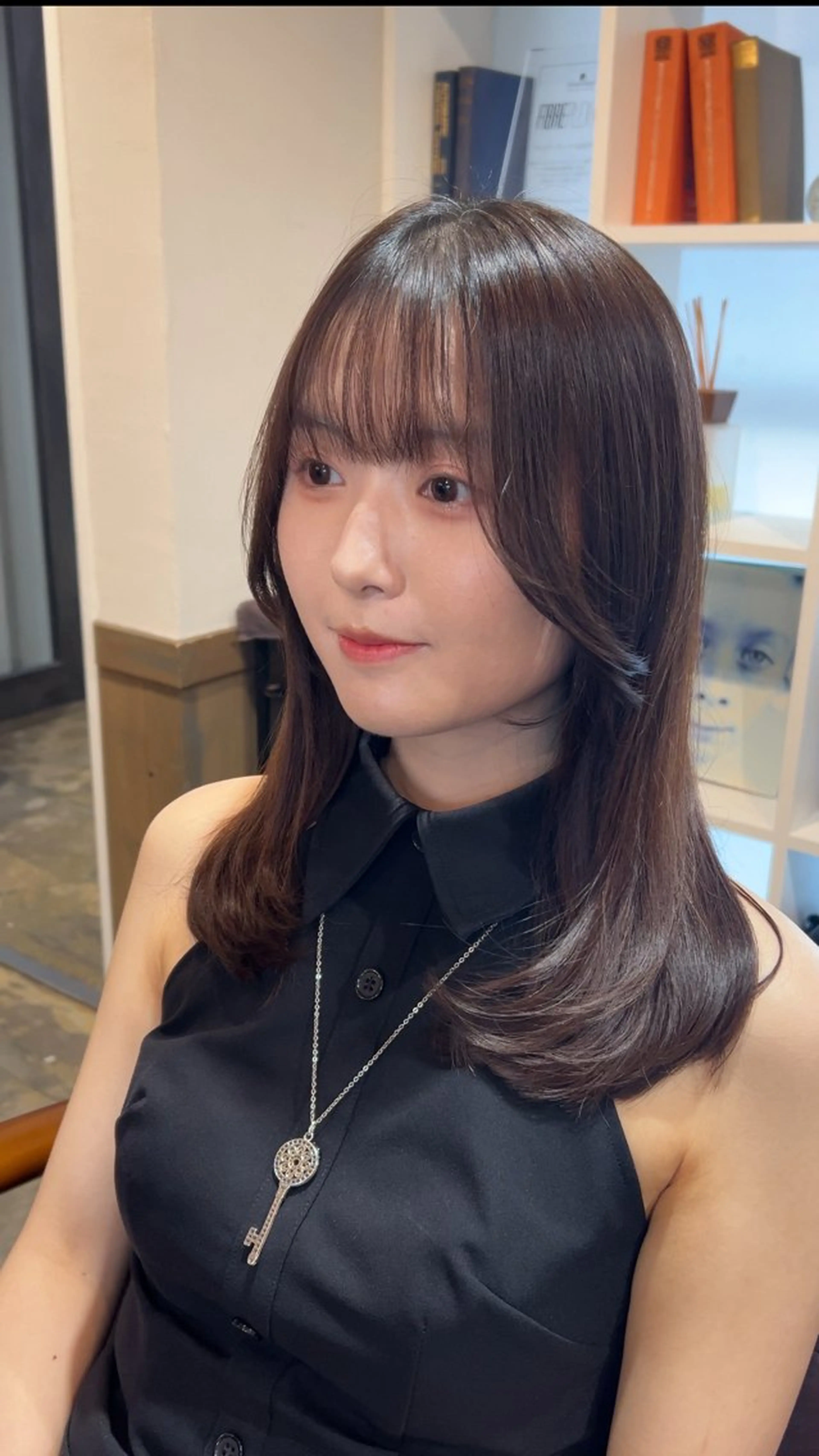 レディース似合わせカット✂️✨+艶々ダブルトリートメント🫧の写真