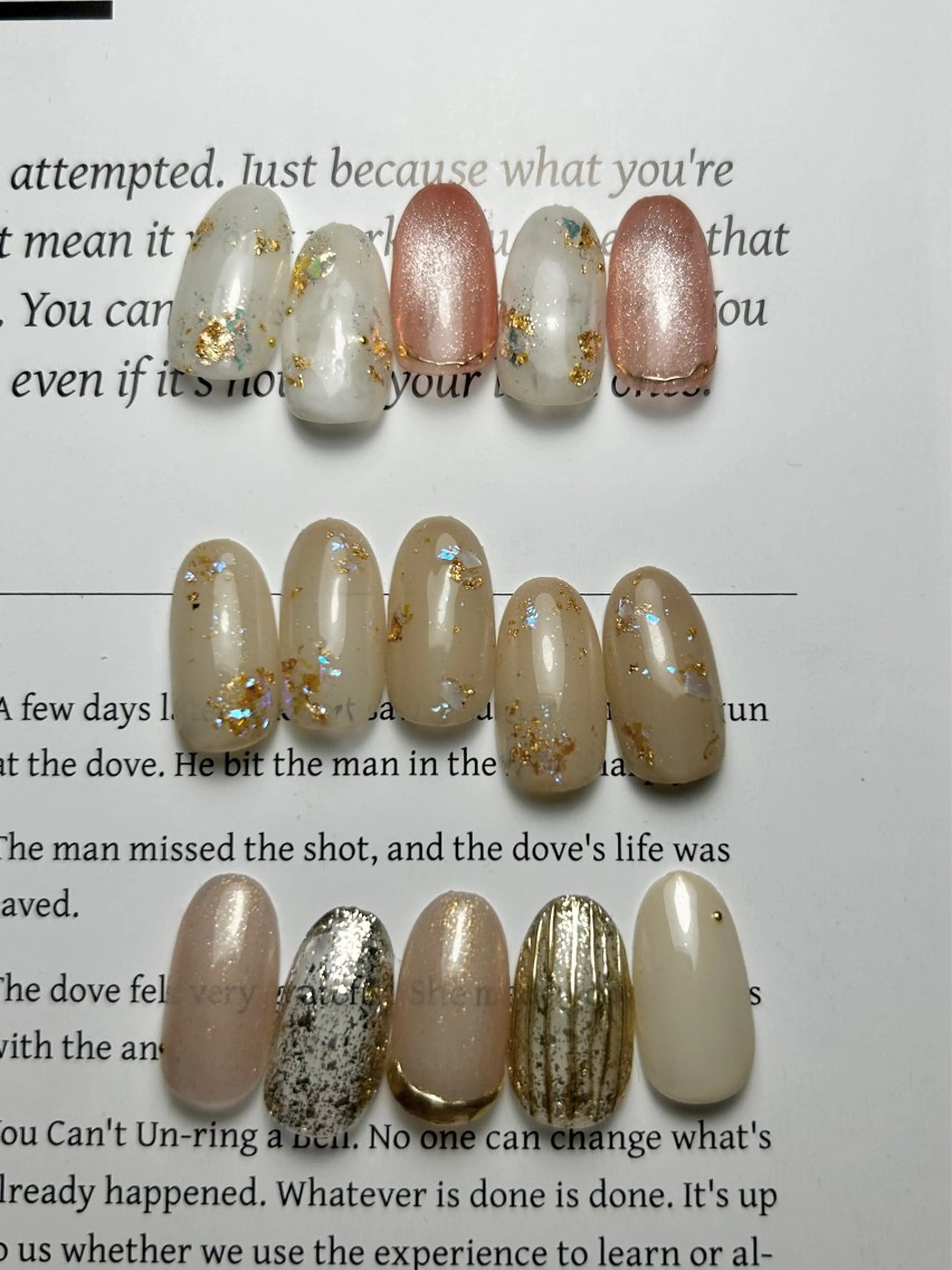 【予約時間9時半】sampleDesign B(カラー変更◎) 約27種類のサンプルチップからお選び頂けます⋈の写真