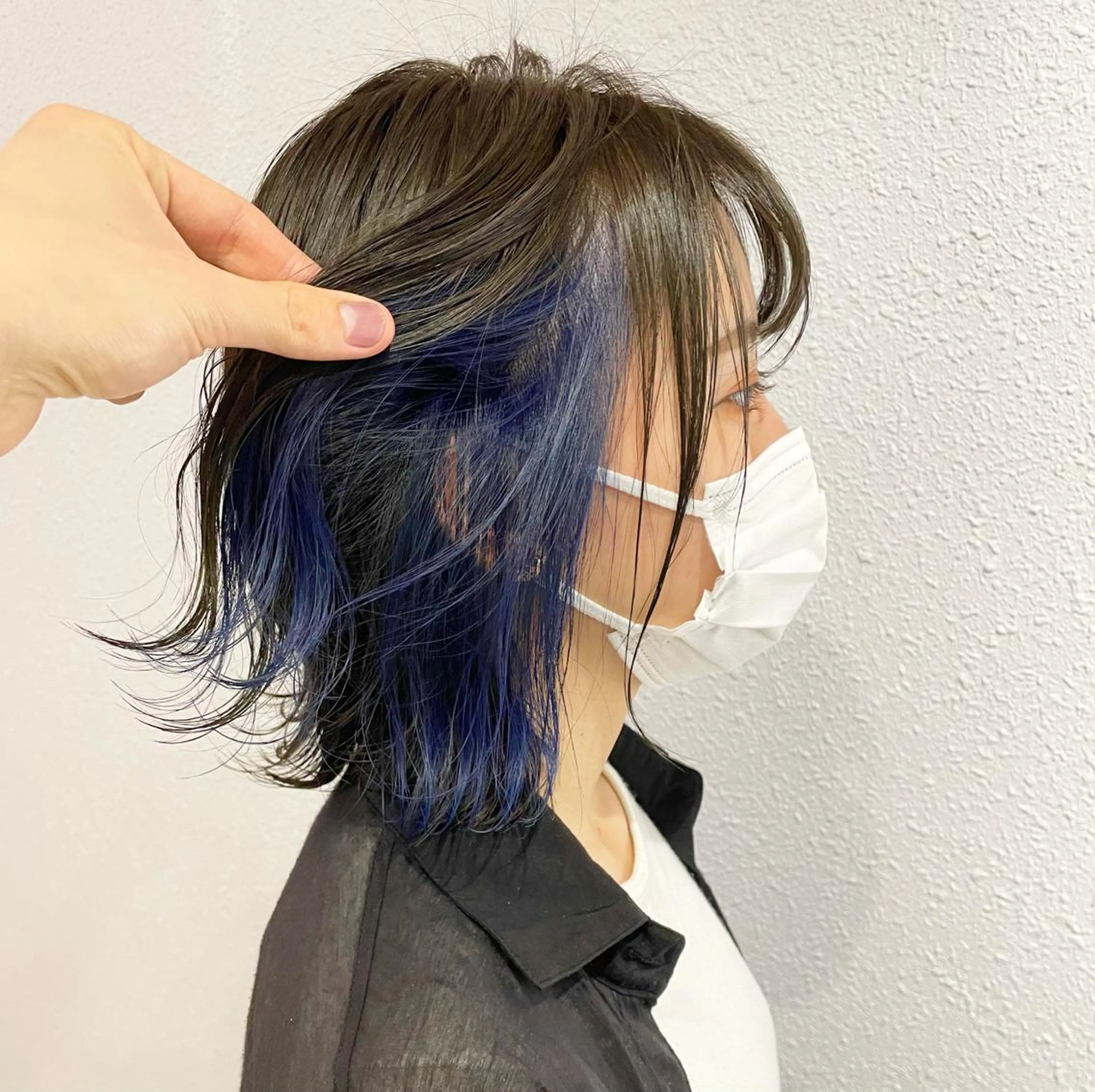 ミディアム merci JUNKIのヘアスタイル