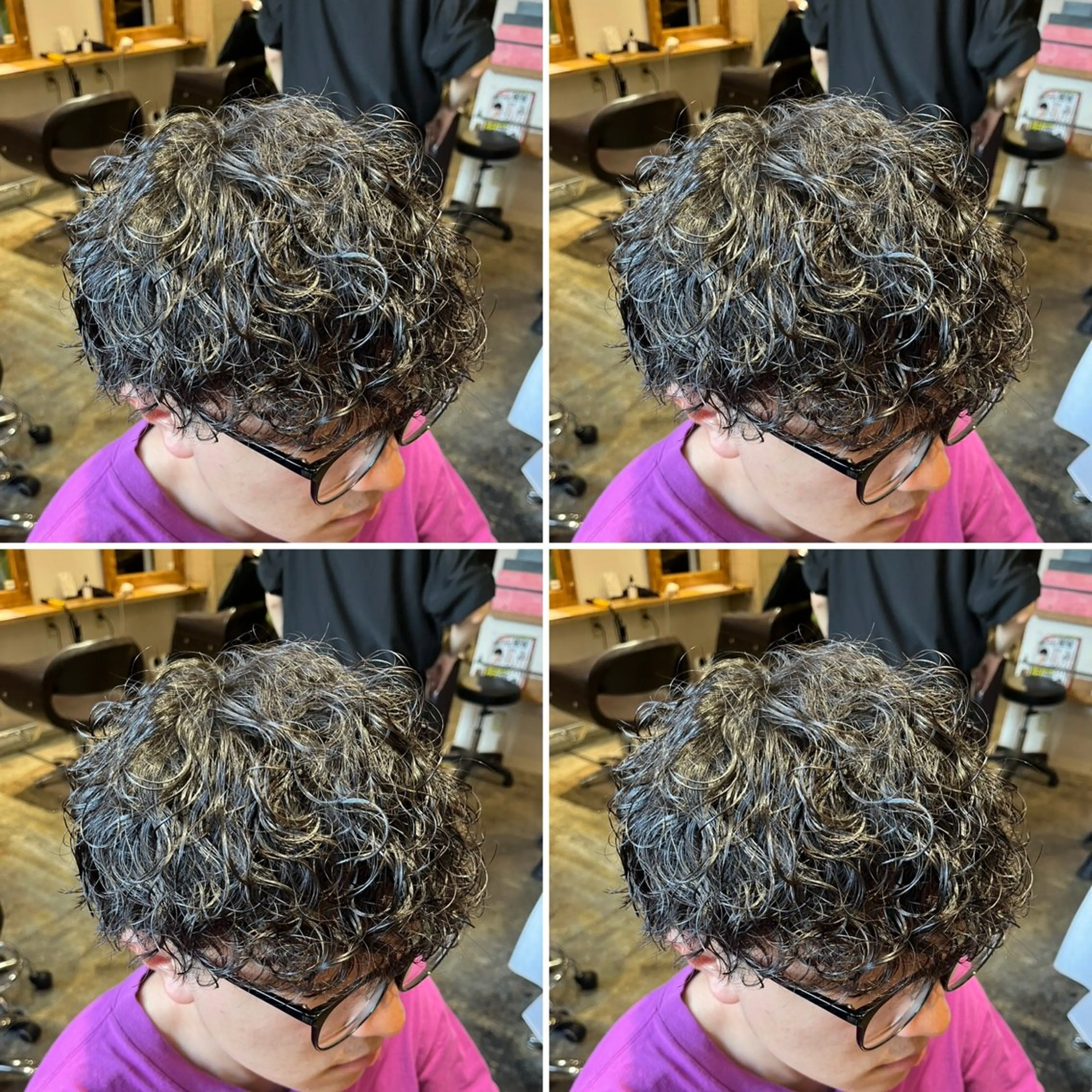 パーマ メンズ カット ヘアセット 💈メンズパーマ特化 店長望月謙二郎💈のヘアスタイル