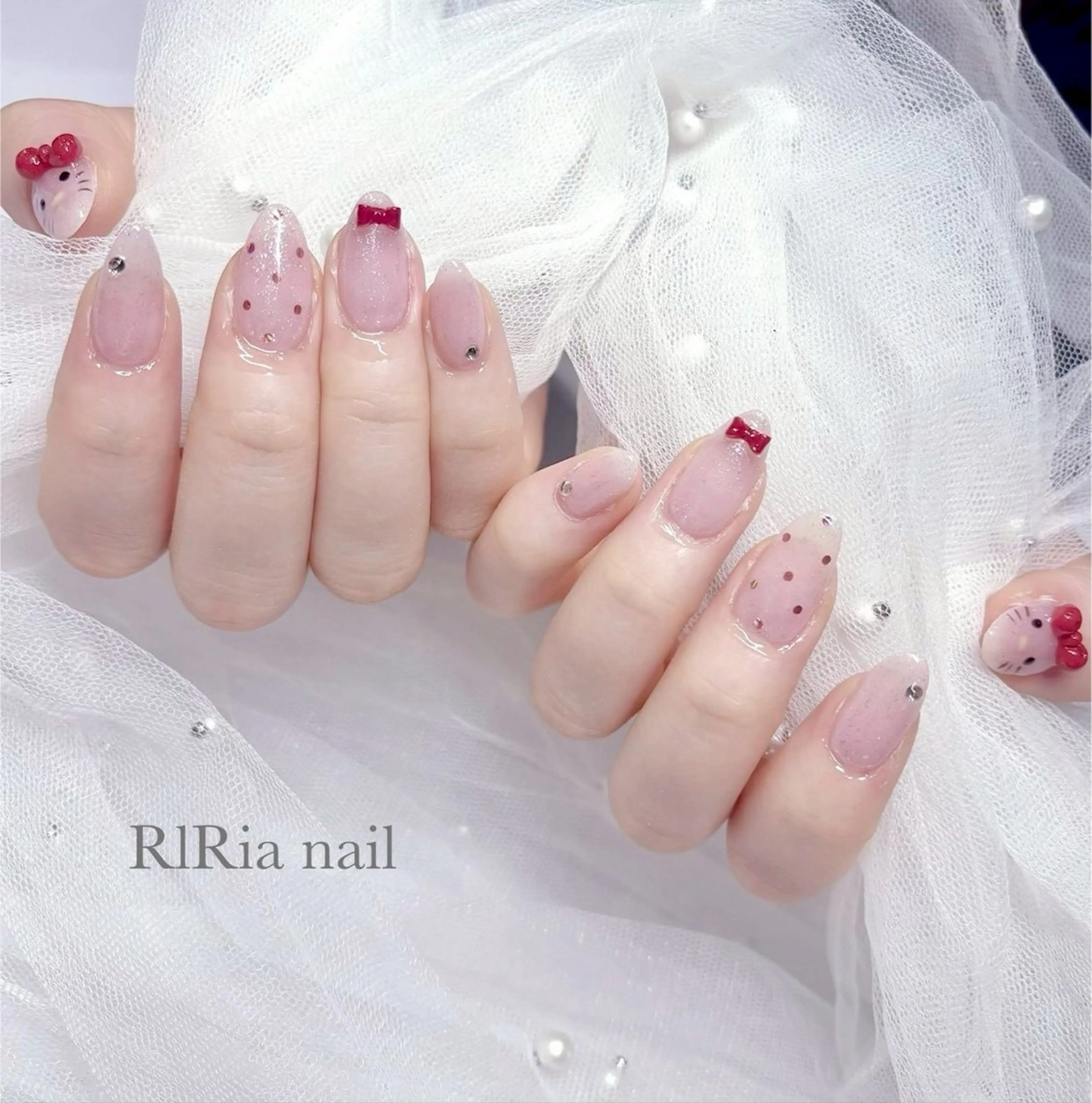 ネイル ハンドネイル 🎀RINA RIrianailのネイルデザイン