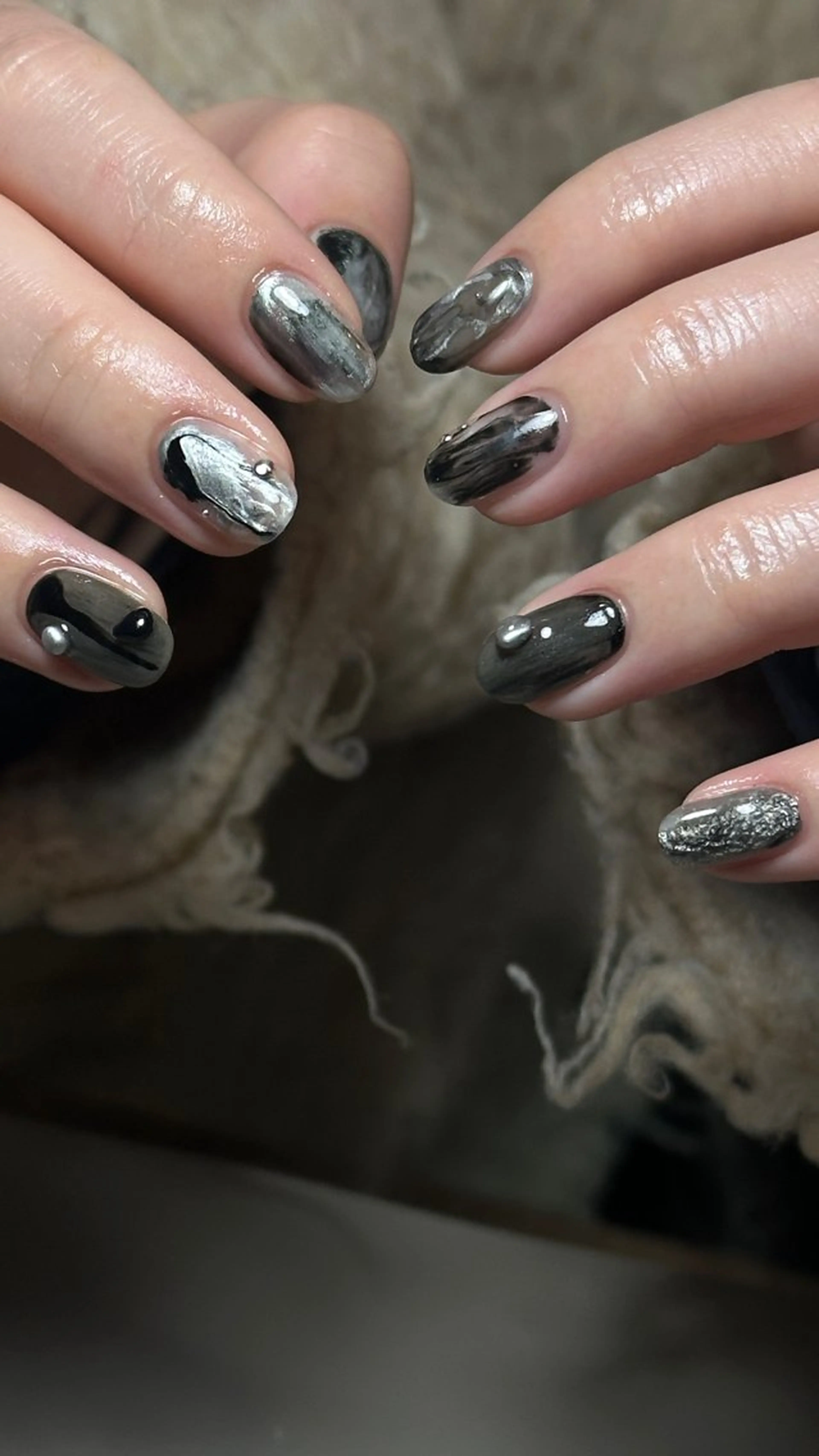 ネイル ニュアンスネイル ハンドネイル sis nail所属・ayaka モデル募集中のネイルデザイン