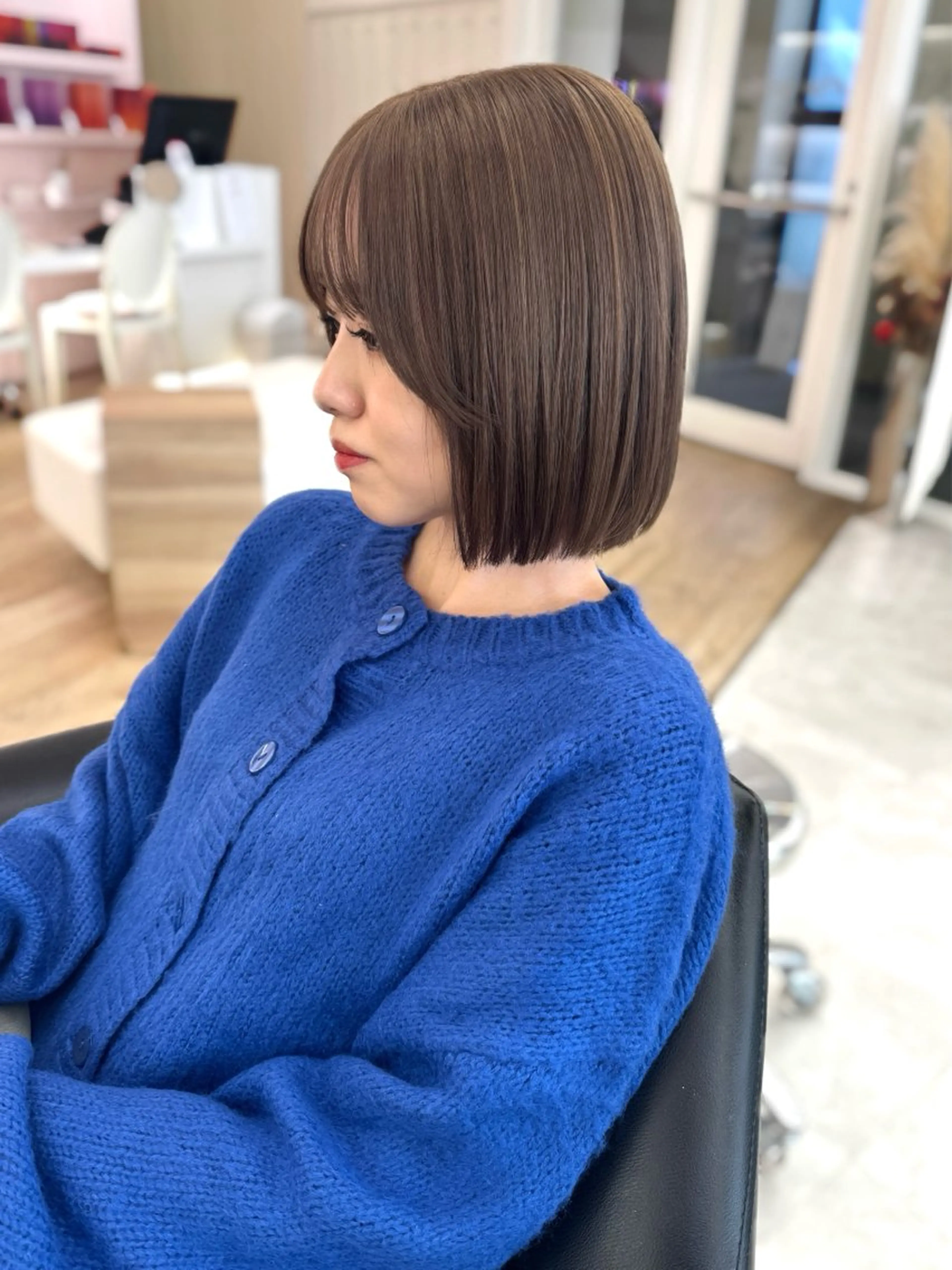 ロング カラー ヘアカラー トリートメント ♡ParveMix NANO♡のヘアスタイル