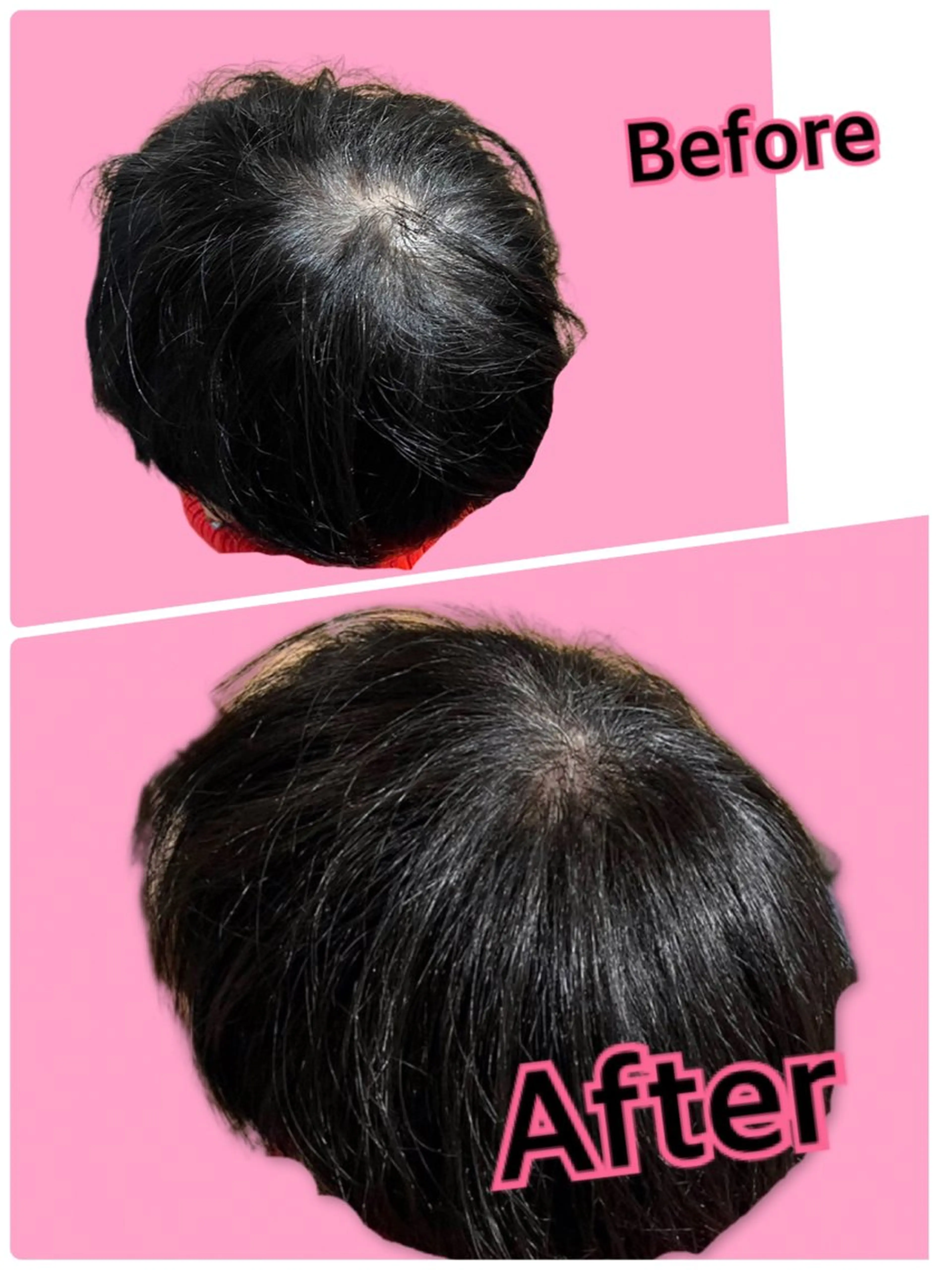 増毛エクステ　400本 気になる箇所をふんわりカバー♪の写真