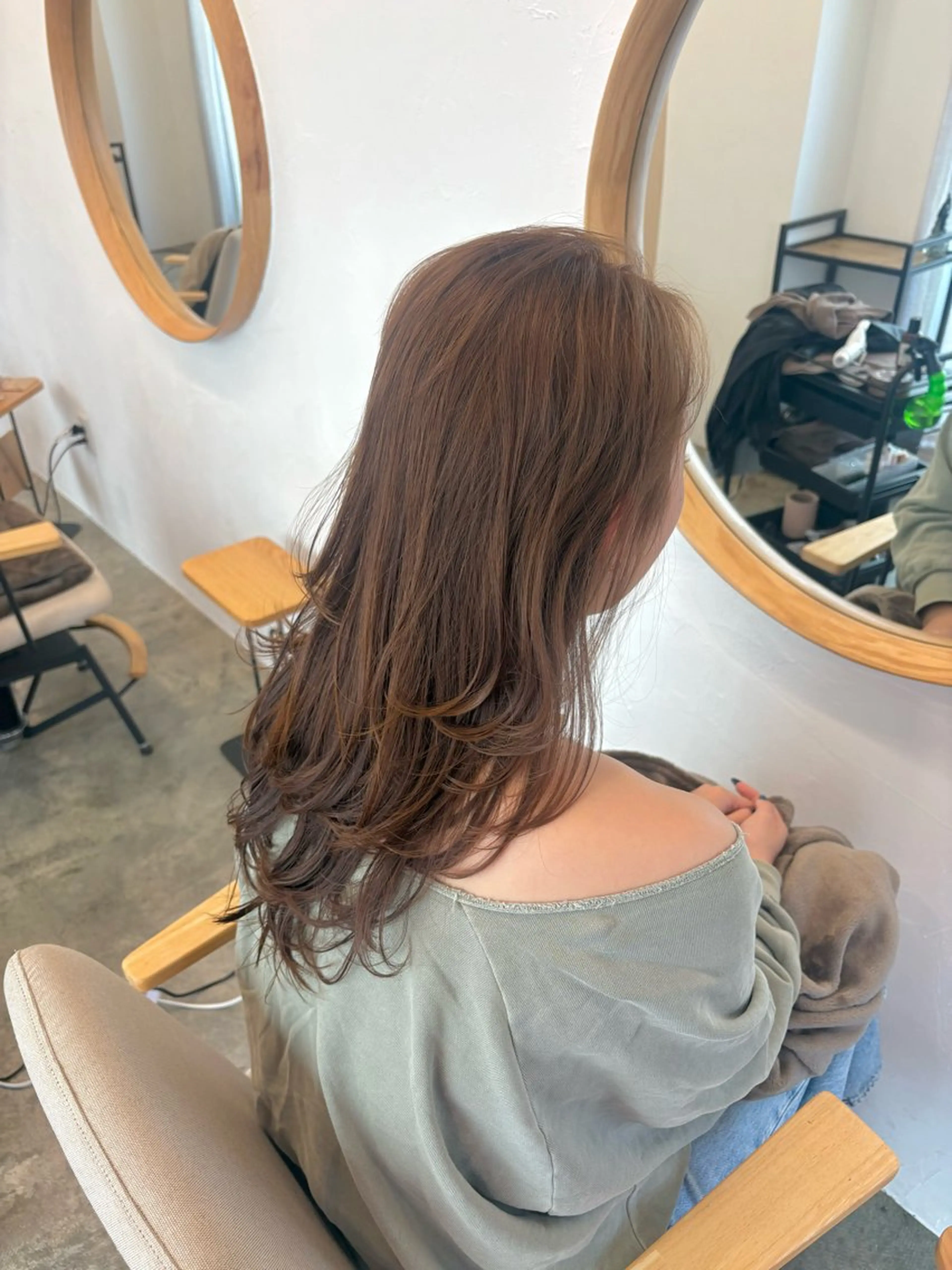 ロング カット ヘアカラー トリートメント 🫧 ROVER mizuki 🫧のヘアスタイル