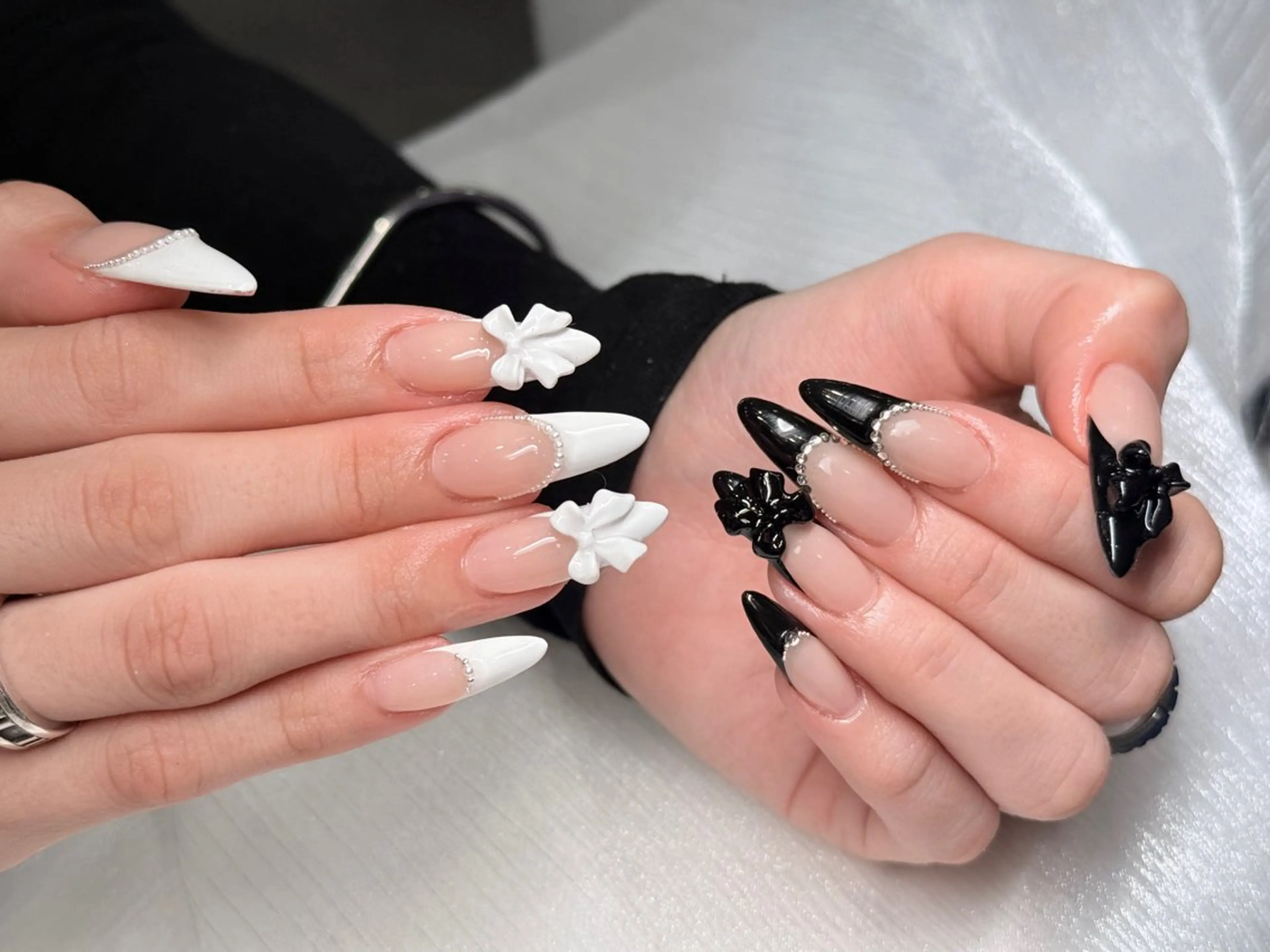 ネイル ハート ニュアンスネイル ワンカラーネイル シンプルネイル バレンタイン ハンドネイル MILO 168 池袋のネイルデザイン