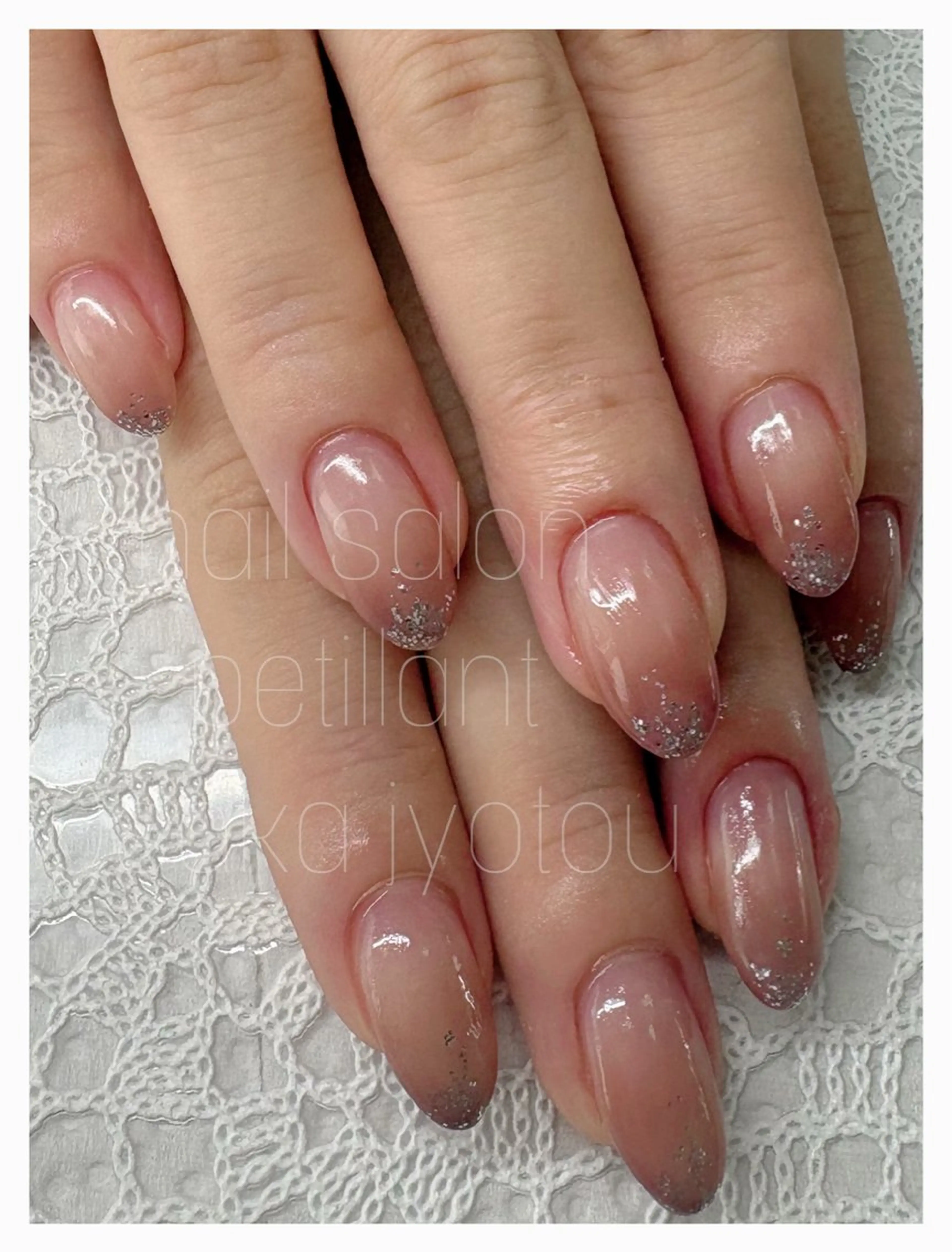 ネイル アートネイル グラデーション nail salon petillantのネイルデザイン