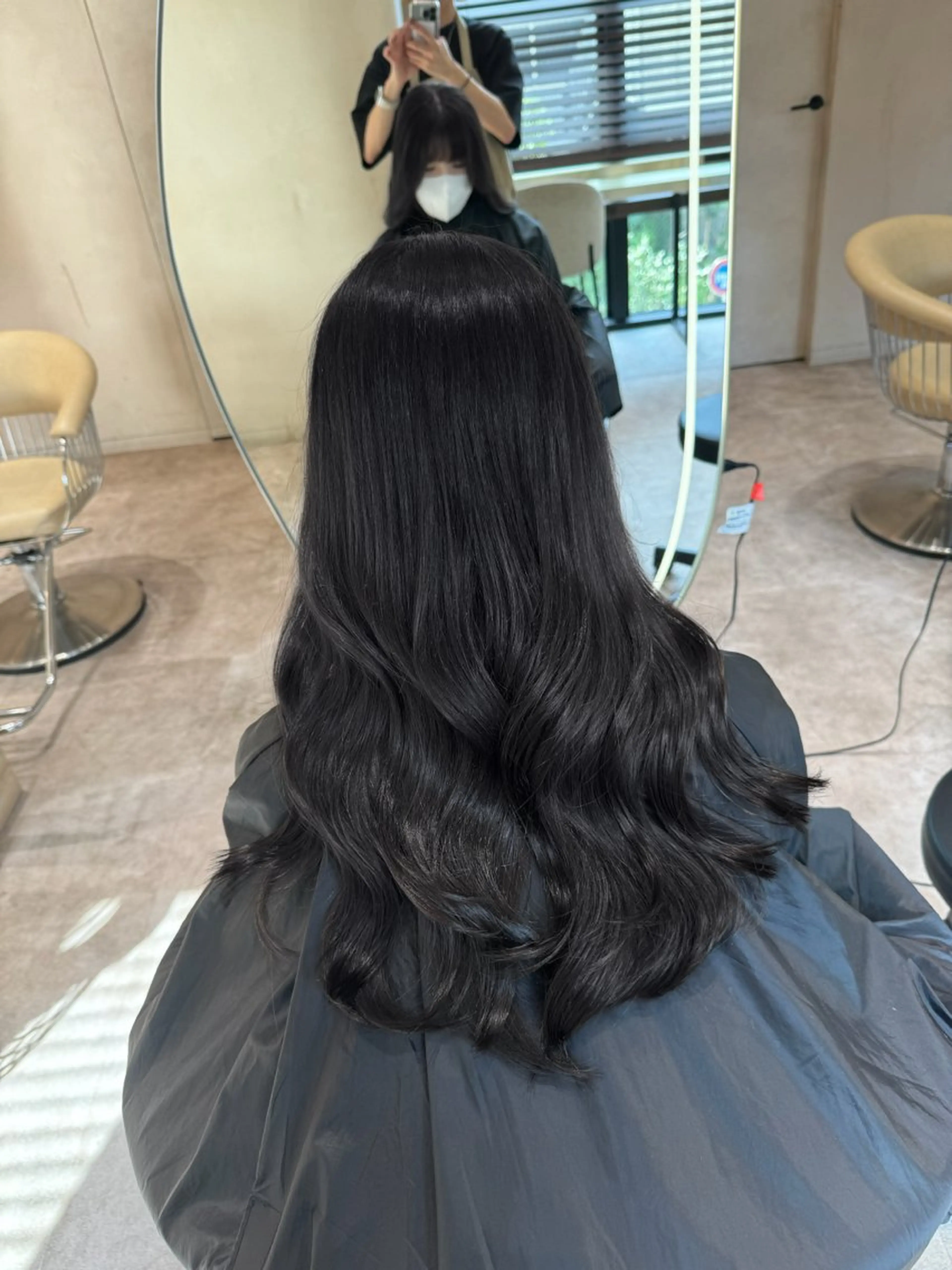 セミロング カット ヘアカラー トリートメント 韓国ヘア/館林美容室 /髪質改善/涼のヘアスタイル