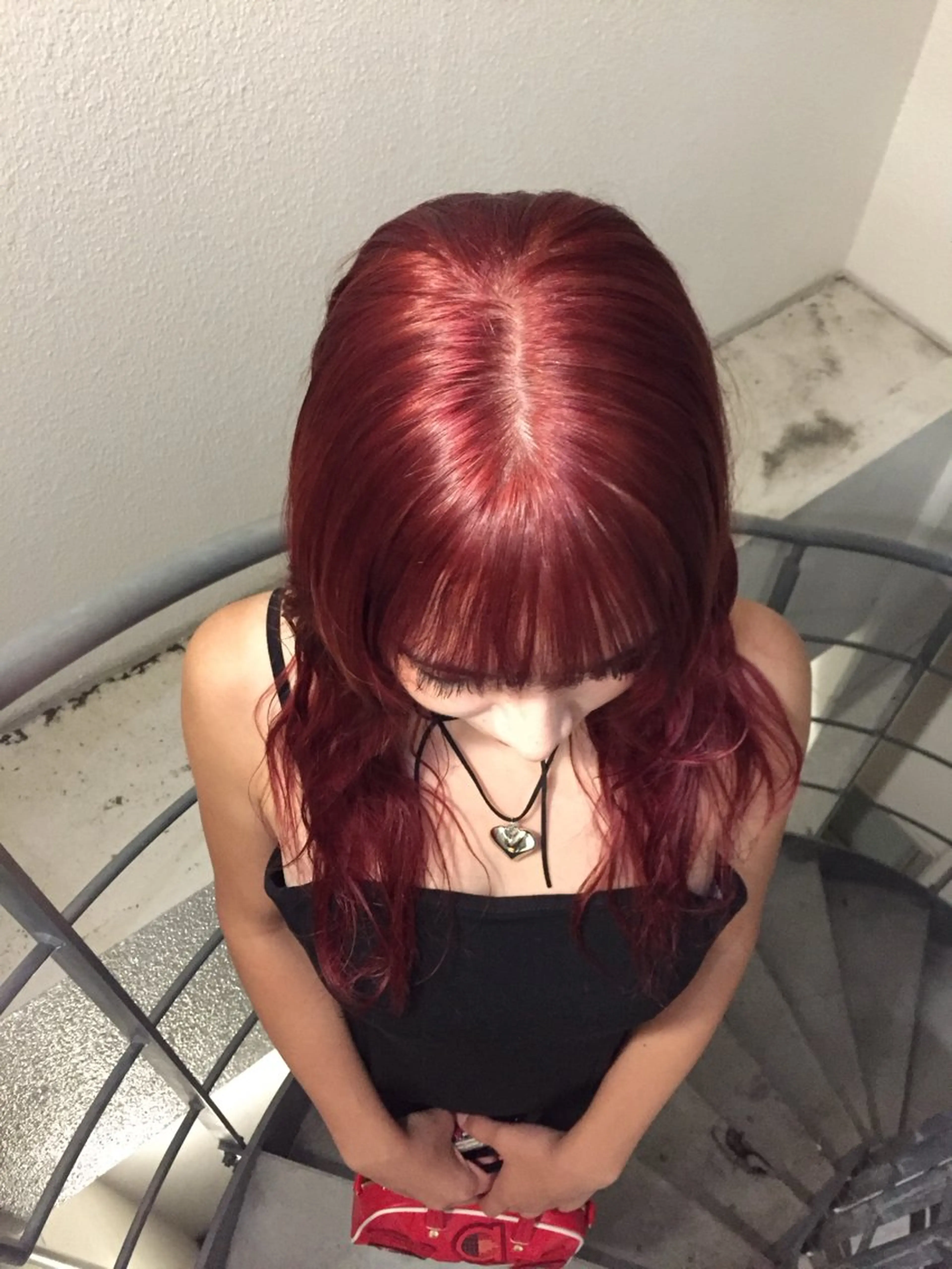 ロング 小長谷 夕菜のヘアスタイル