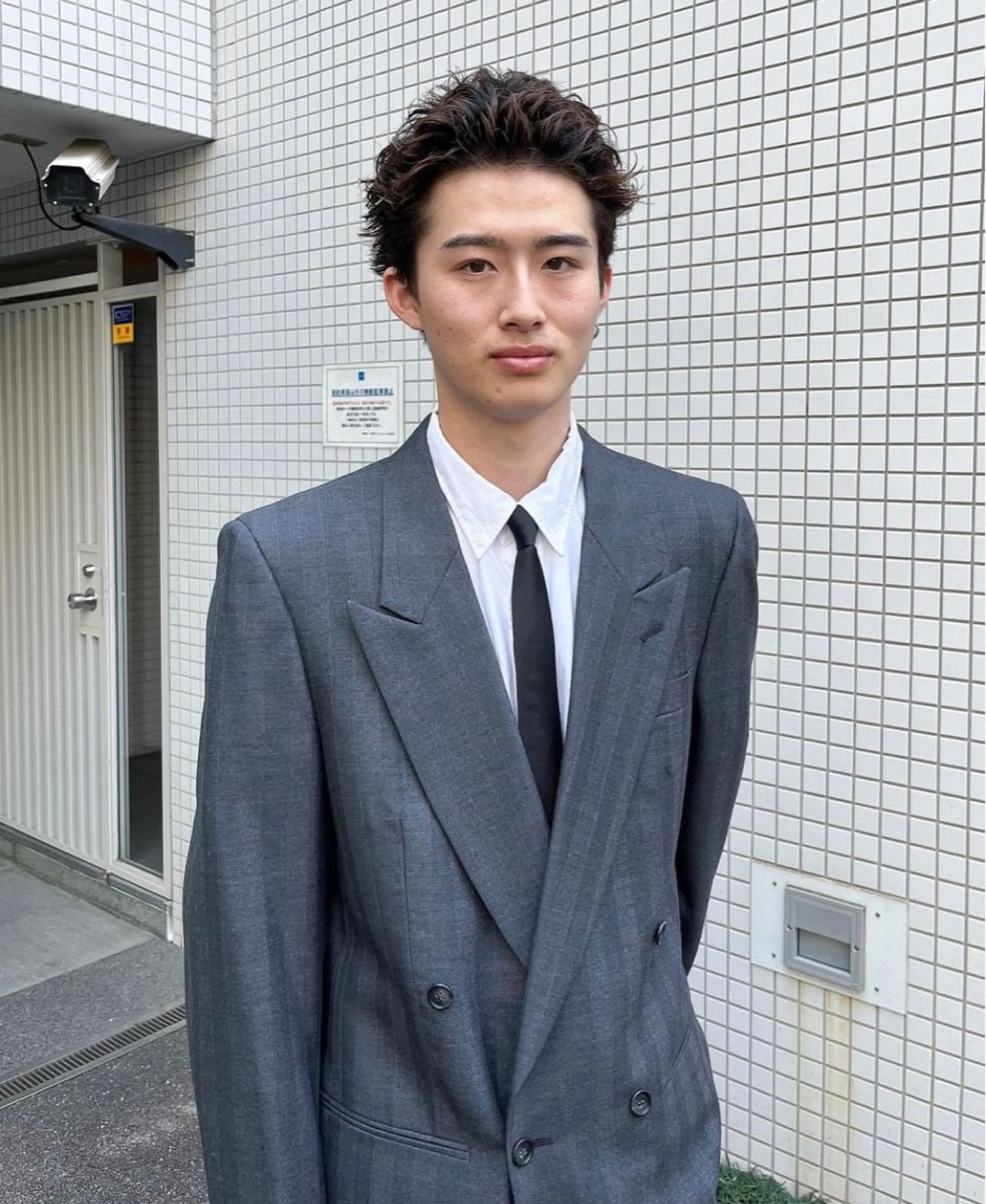 ショート カラー メンズ カット 鈴木 隼人のヘアスタイル