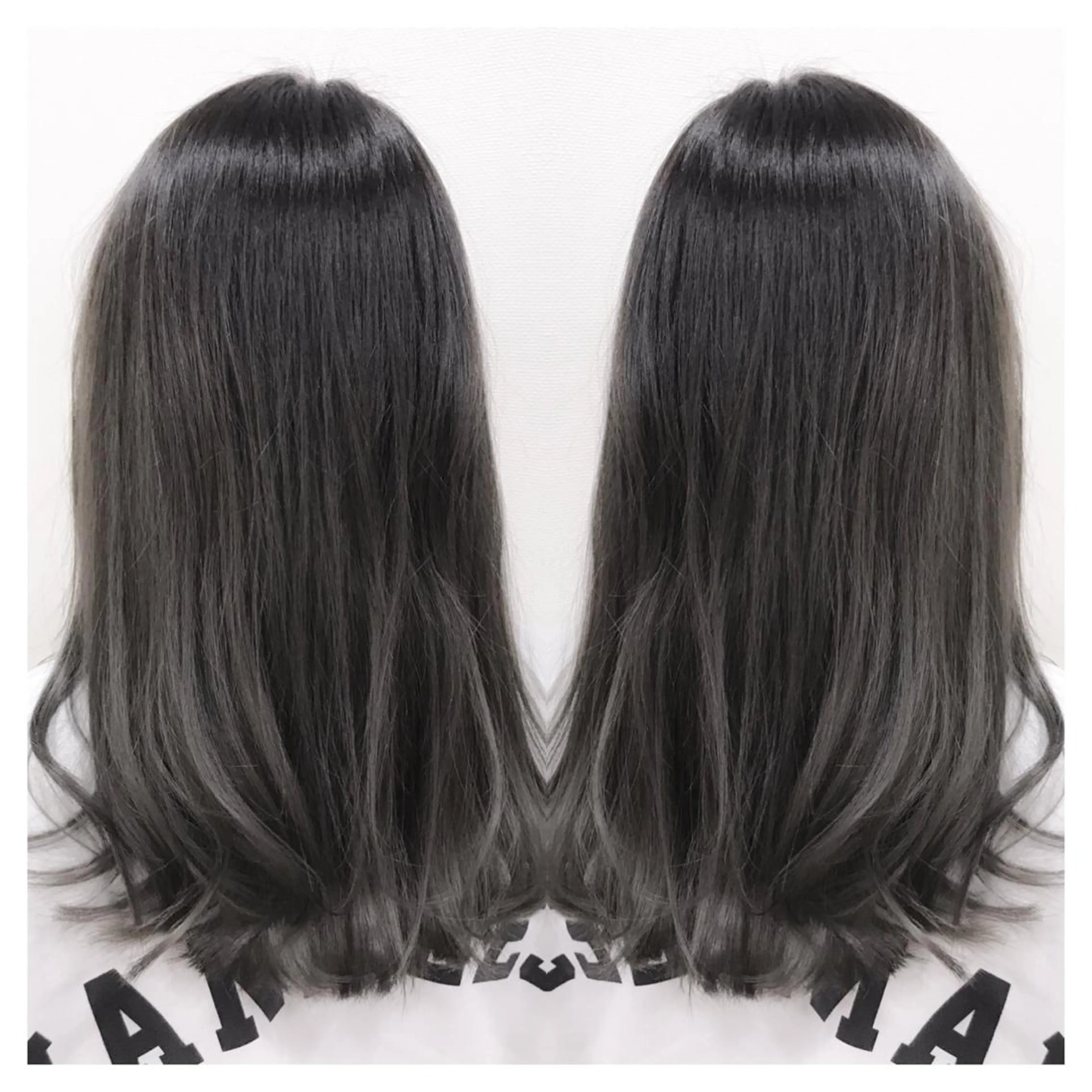 ミディアム 常山 篤志のヘアスタイル