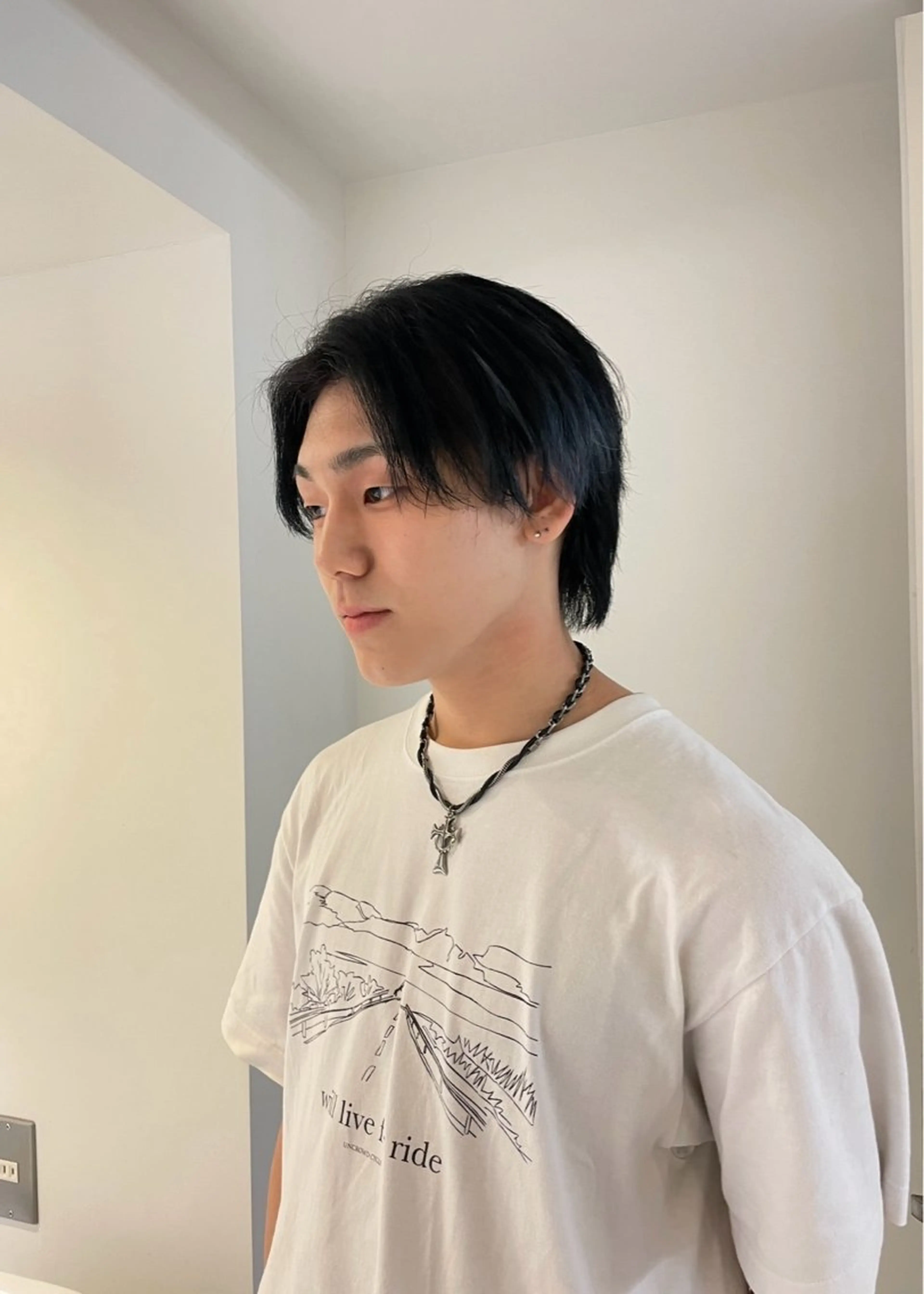 メンズ メンズハイトーン ヘアカラー 🎨透明感カラー/ ハイライト/近藤怜那のヘアスタイル