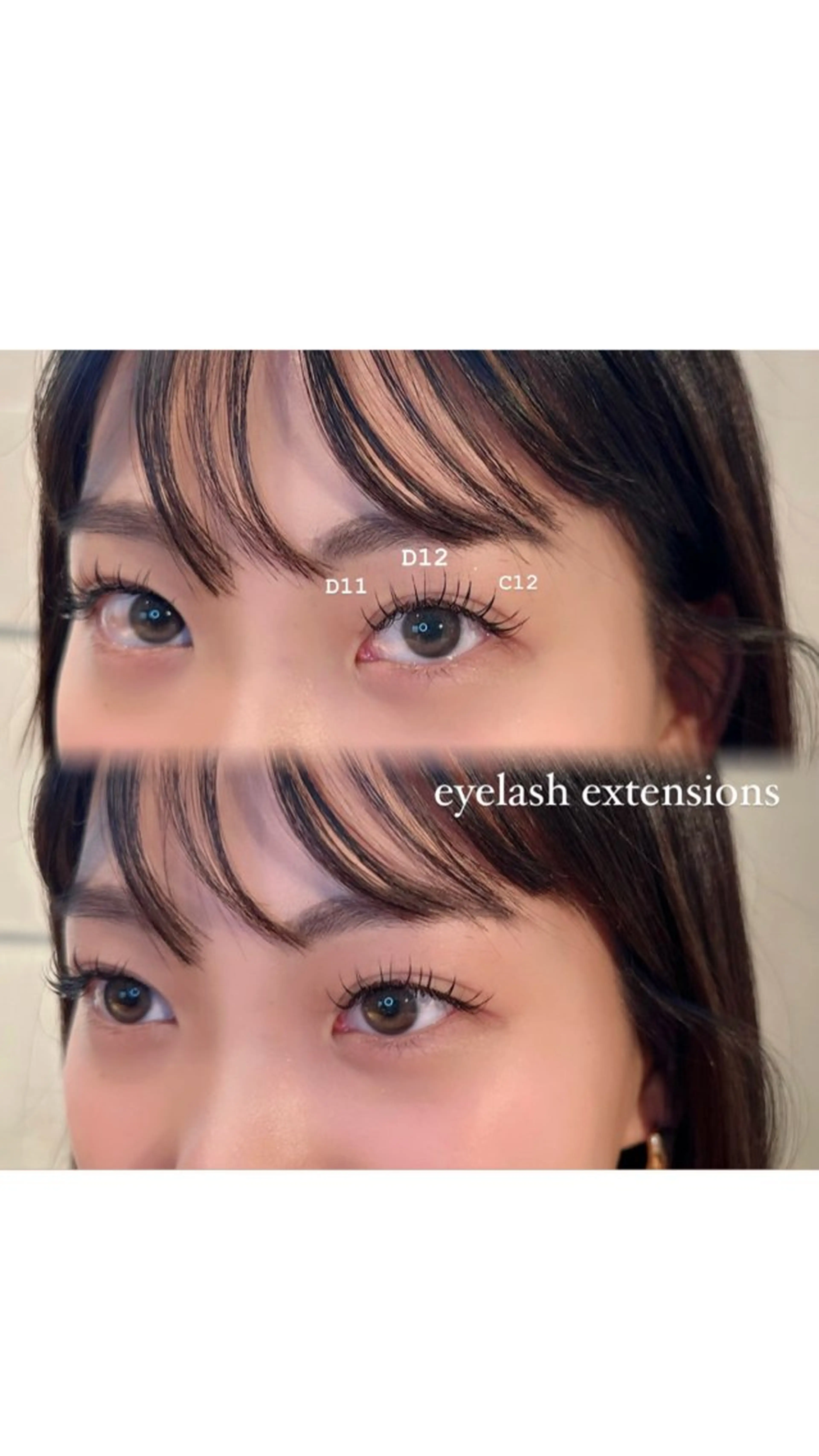 マツエク・マツパ マツエク Nonche所属・Nonche 甲斐奈々美のマツエク・マツパデザイン