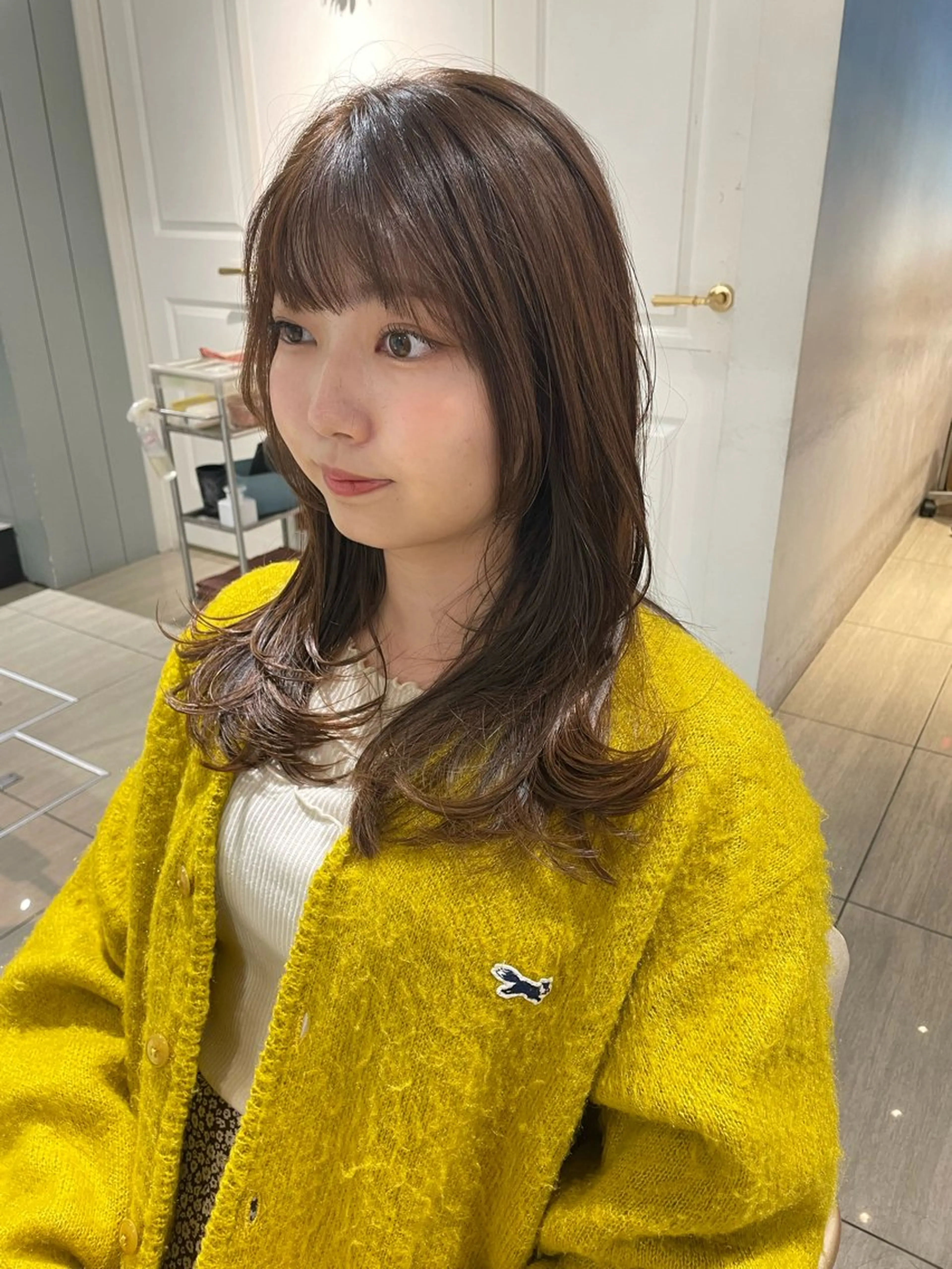 ロング 梅田縮毛矯正◻︎髪質 改善◻︎細見　了眞のヘアスタイル