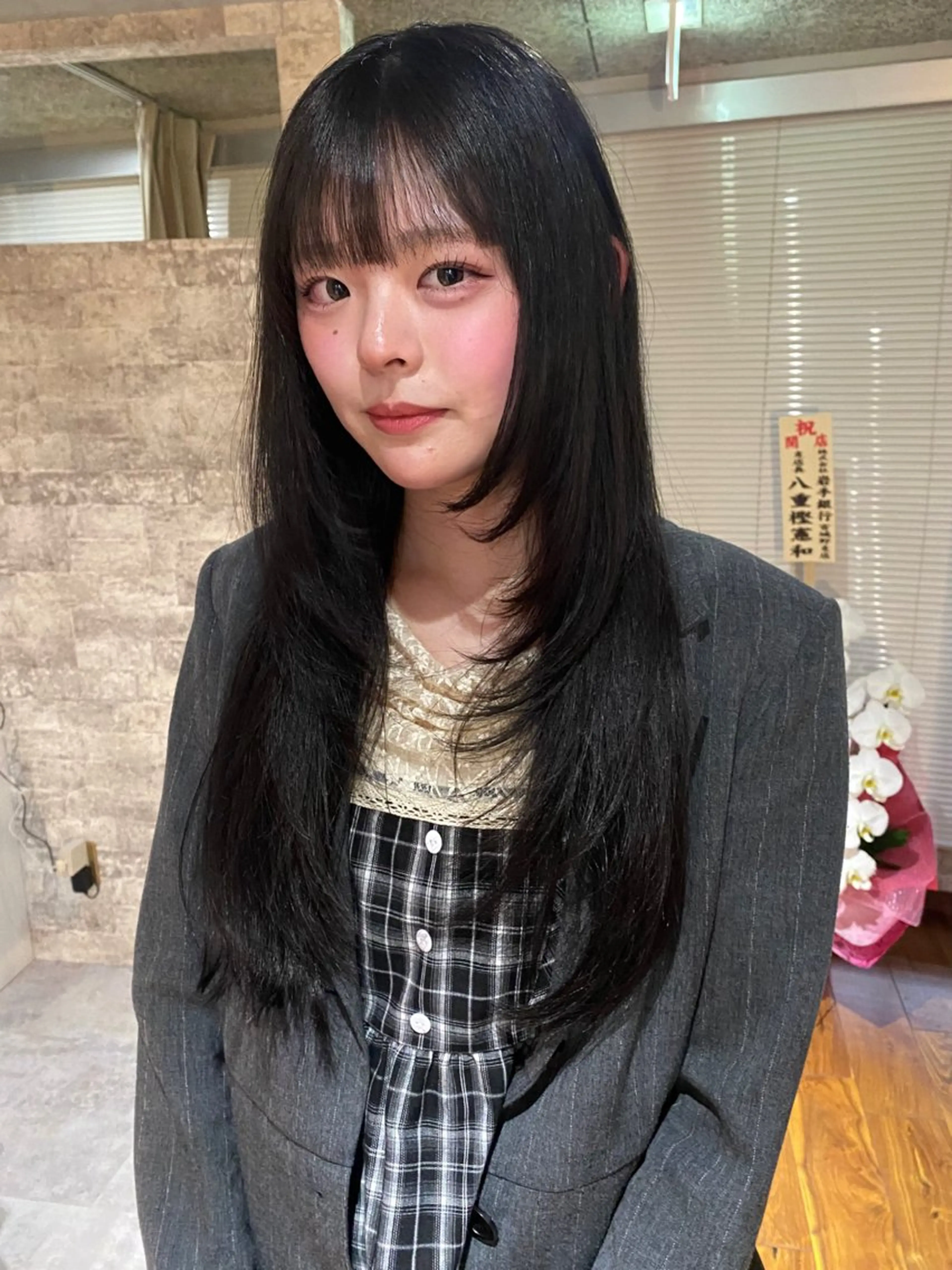 ロング カラー カット ヘアカラー 縮毛矯正 トリートメント mai / linoah˚✧のヘアスタイル