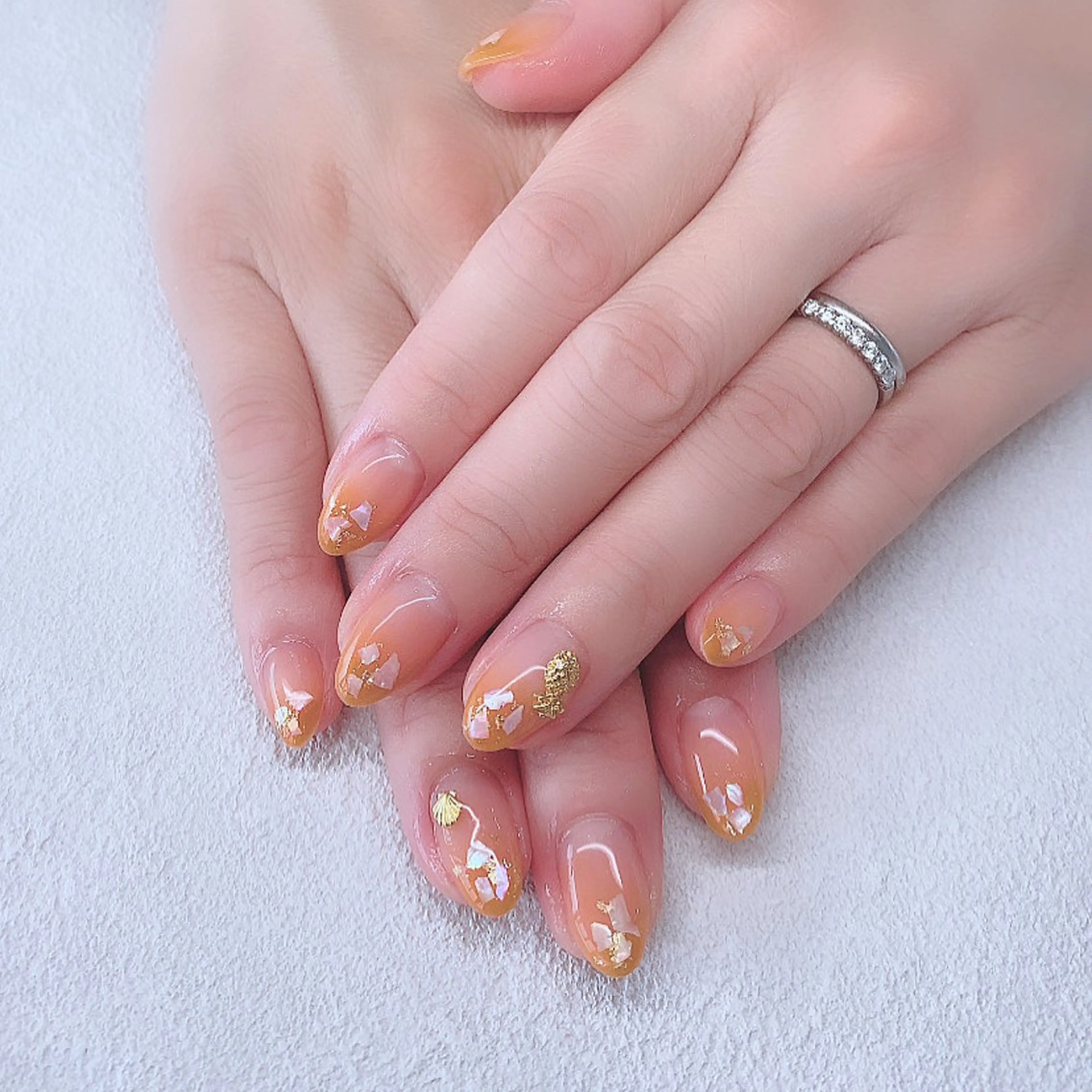 ネイル 西大分S.Nail 𓏲⋆🪸.⋆⸜🫧のネイルデザイン