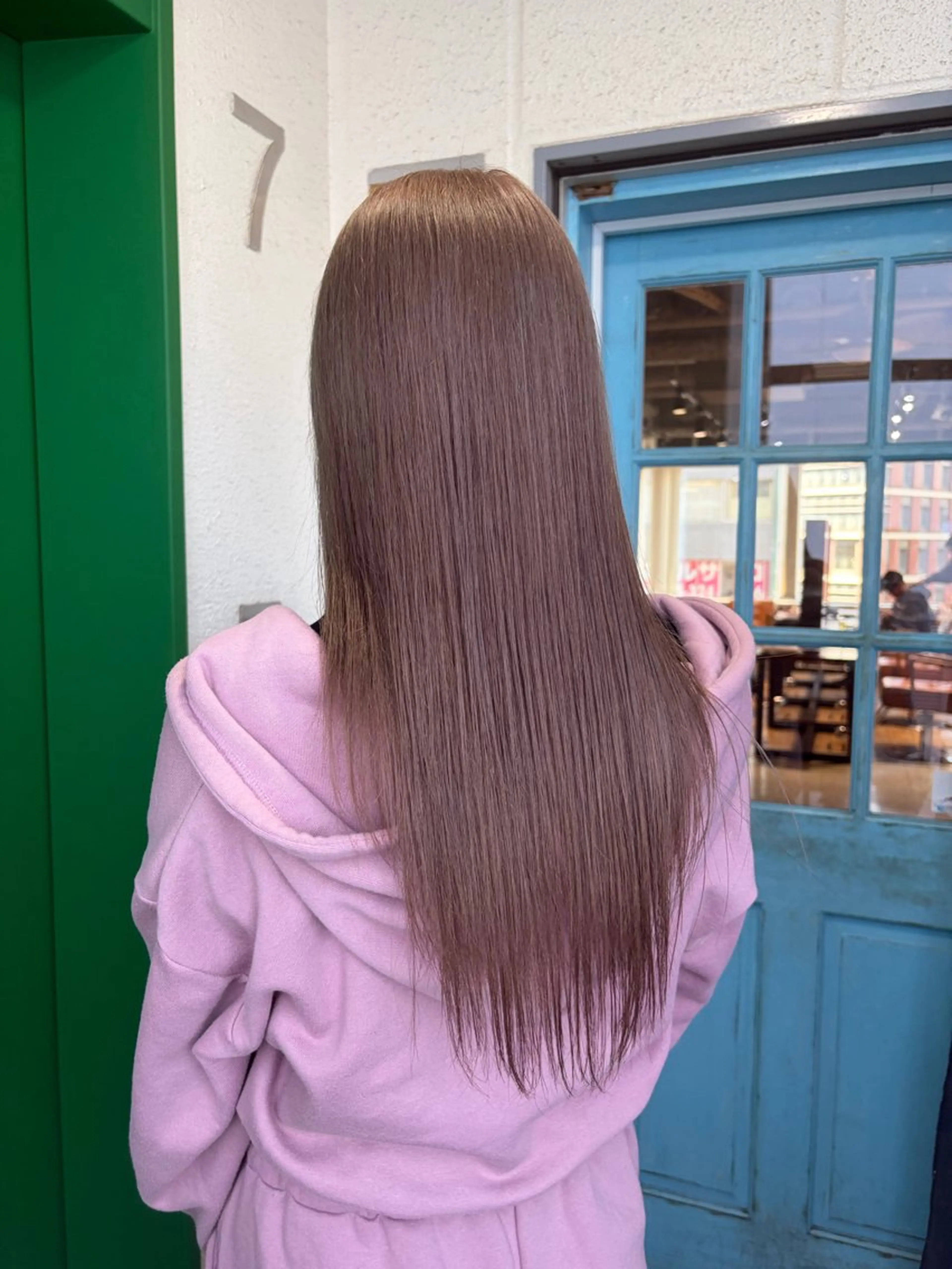 ロング カラー ヘアカラー 透明感/ブリーチ/ 髪質改善💛miuのヘアスタイル