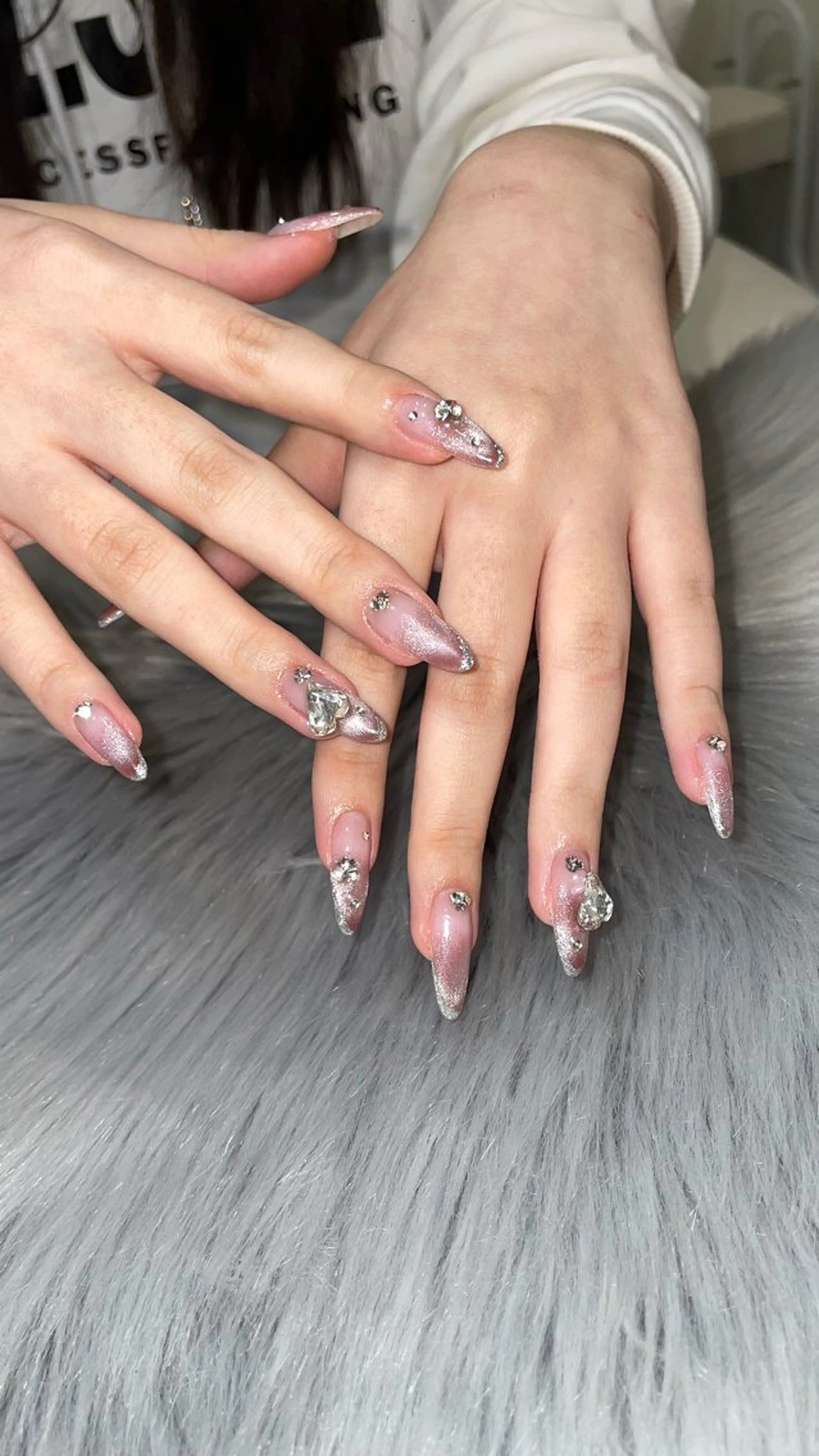 ネイル ラメ(グリッター) RICO Nail パーツつけ放題🌈のネイルデザイン