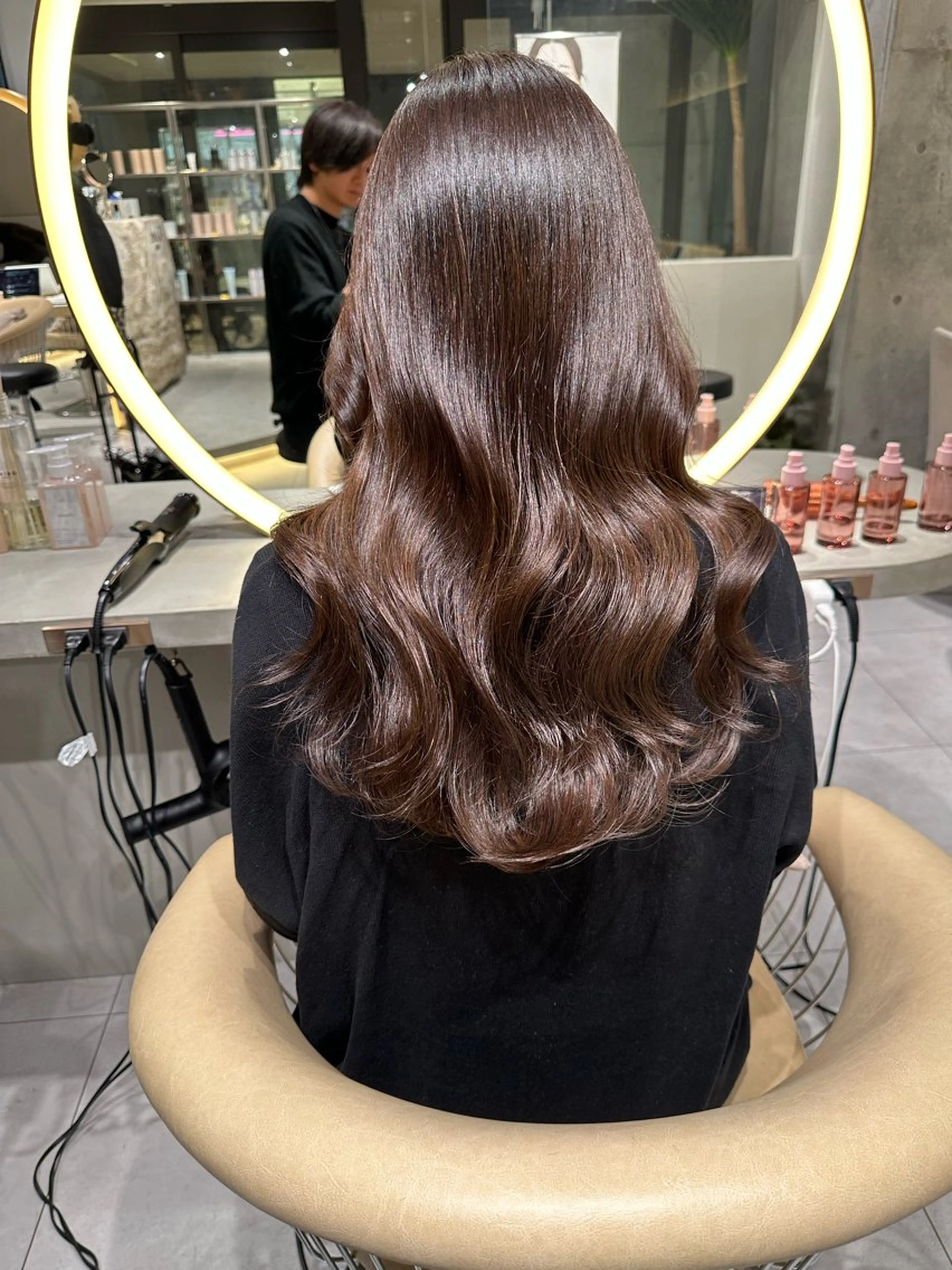 セミロング カラー カット ヘアカラー トリートメント 《髪質改善✖️オリー ブ🧸》小嶋拓也のヘアスタイル