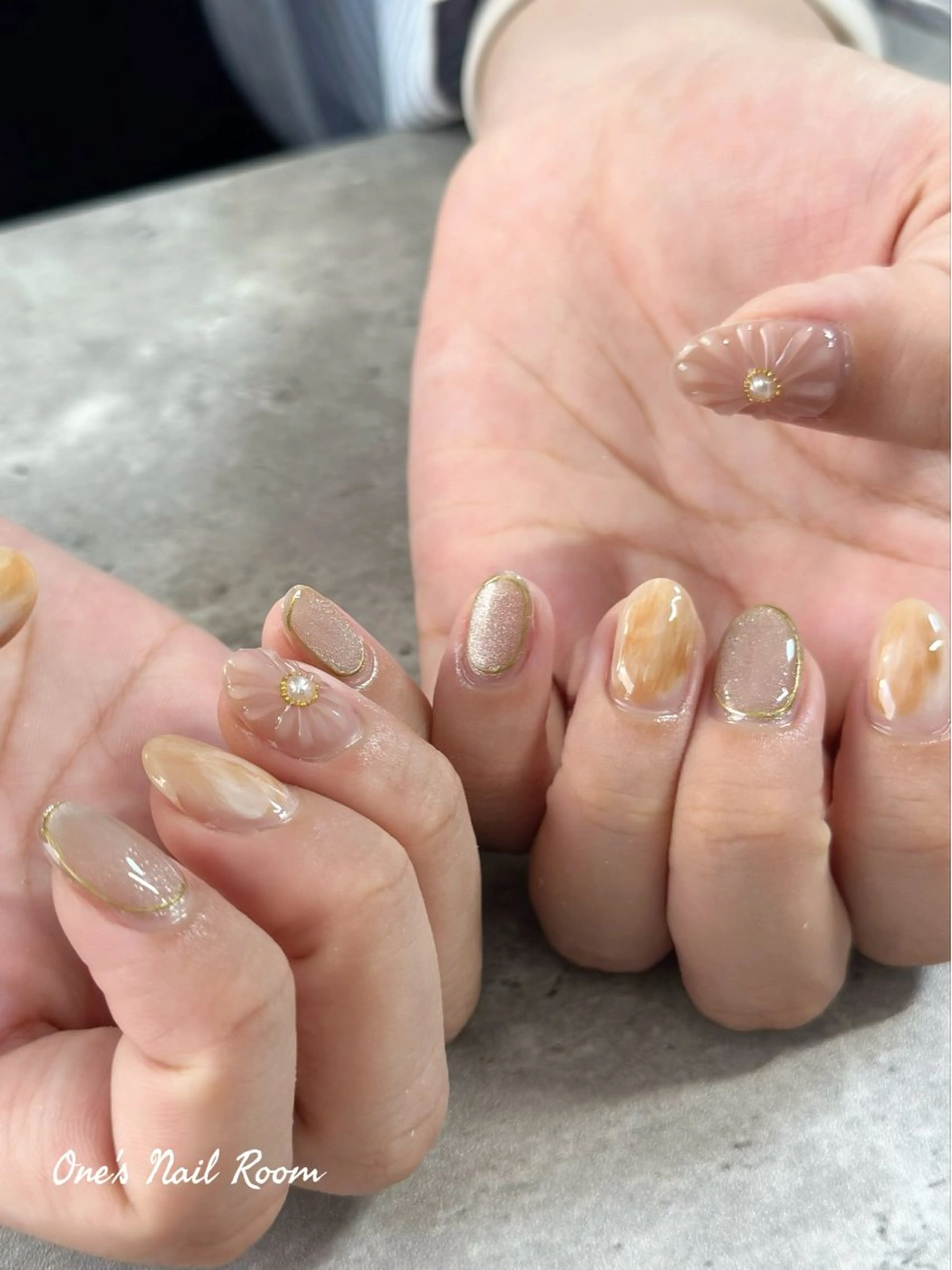 ネイル ハンドネイル One's Nail Roomのネイルデザイン