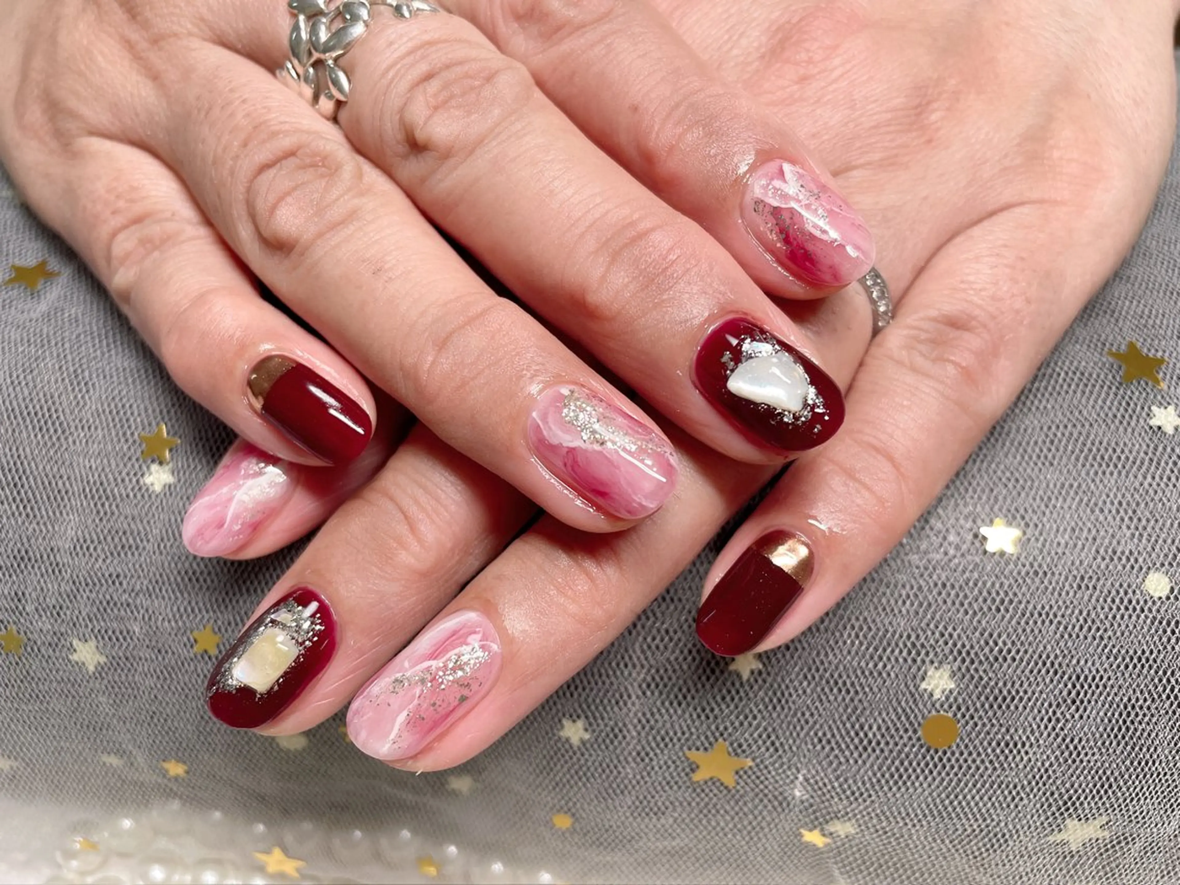 ネイル ハンドネイル ハンドケア 小岩 Saraのネイルデザイン