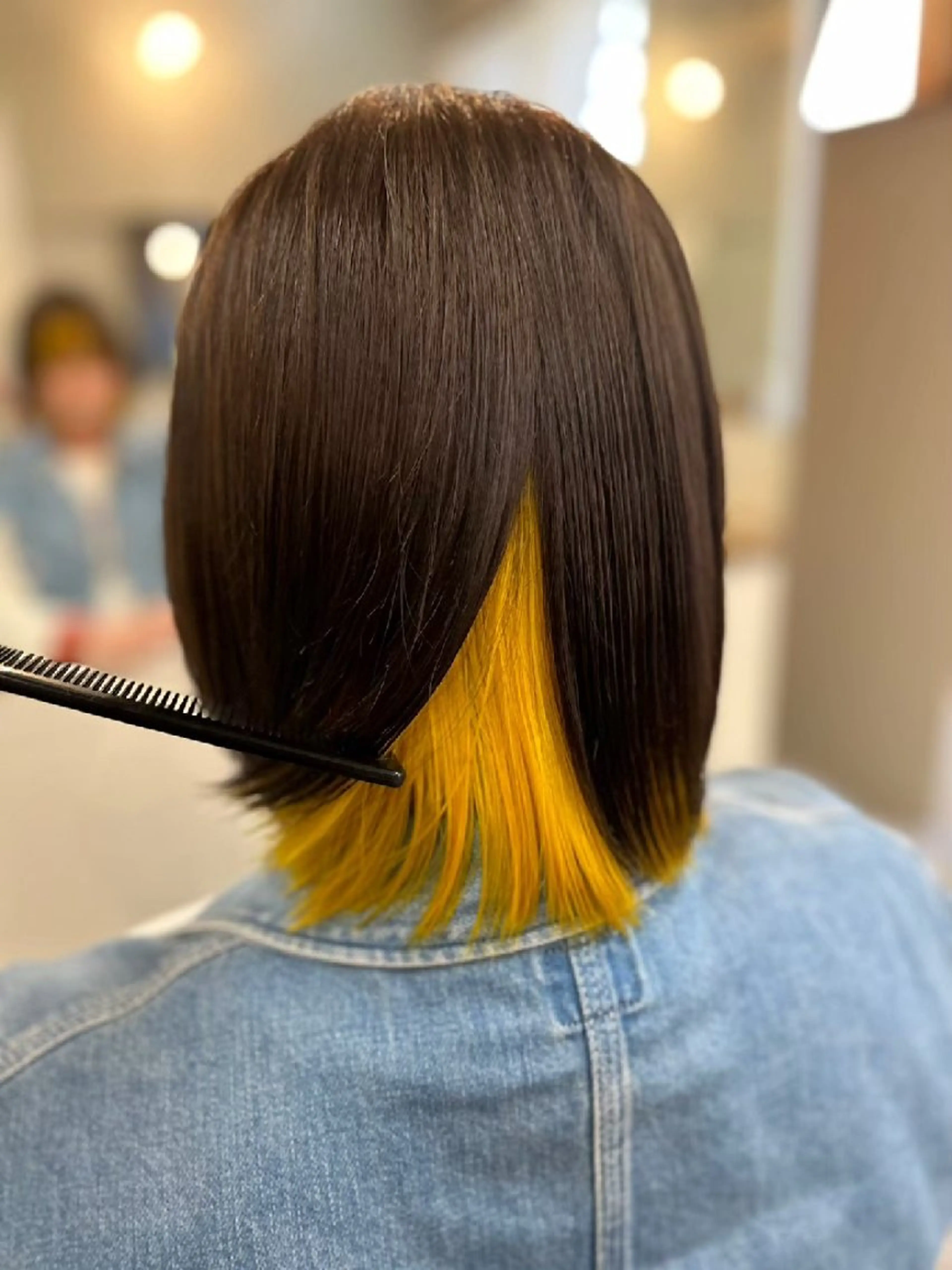 カラー 🌸花屋併設🌸石垣 友基のヘアスタイル