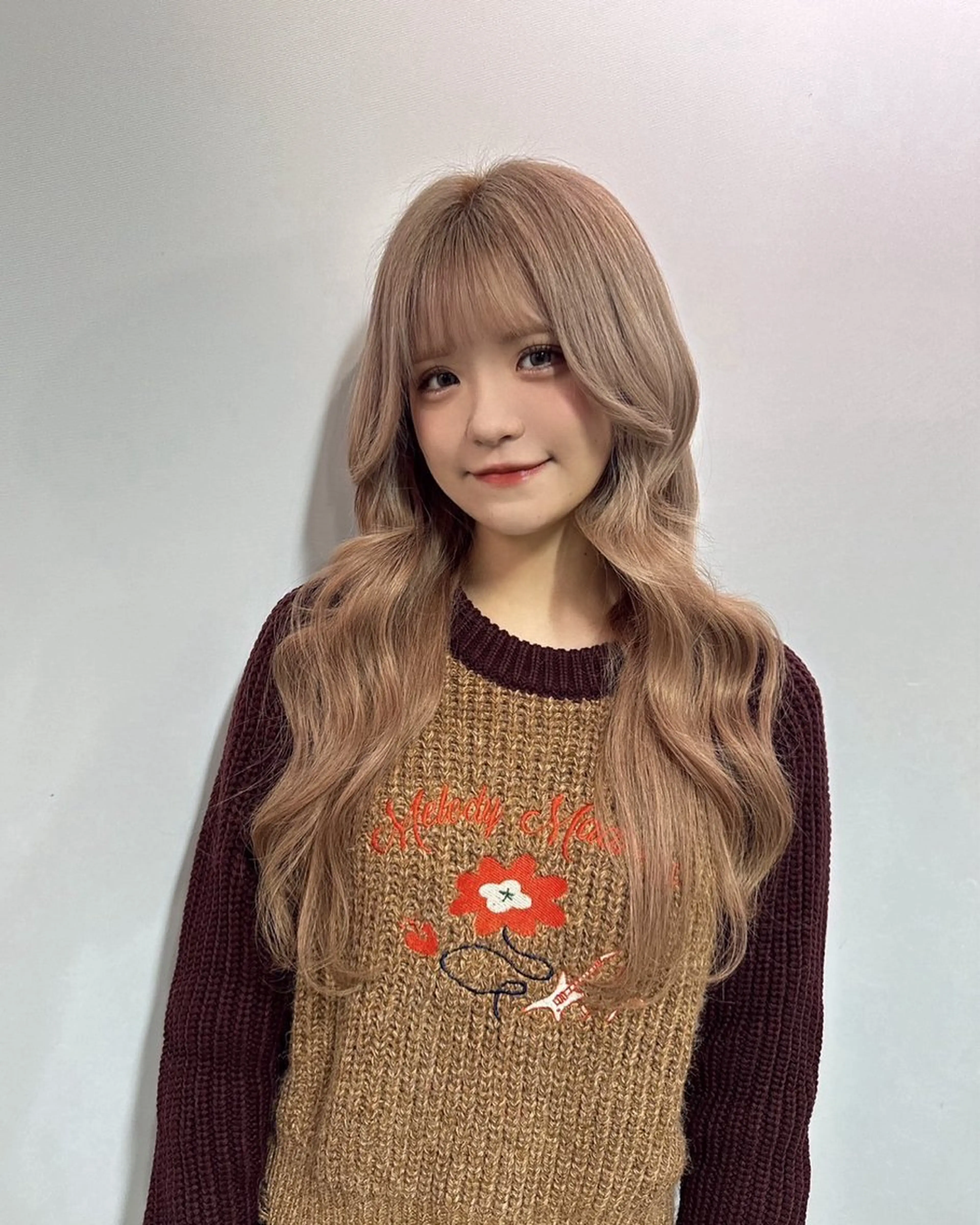 ロング バレイヤージュ ボブ🌈ナツヤのヘアスタイル