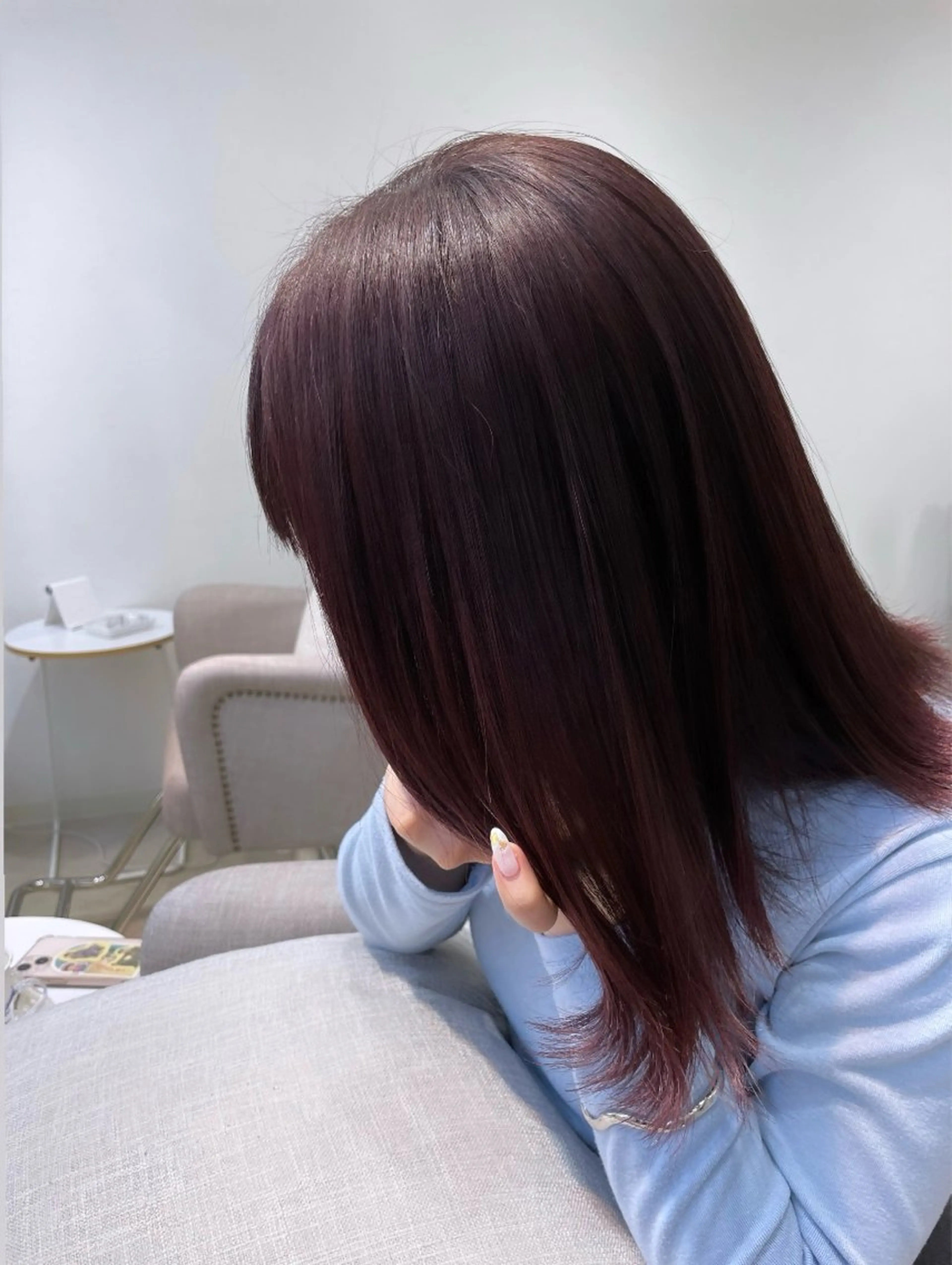 カラー パーマ 縮毛矯正 渡辺 あいかのヘアスタイル