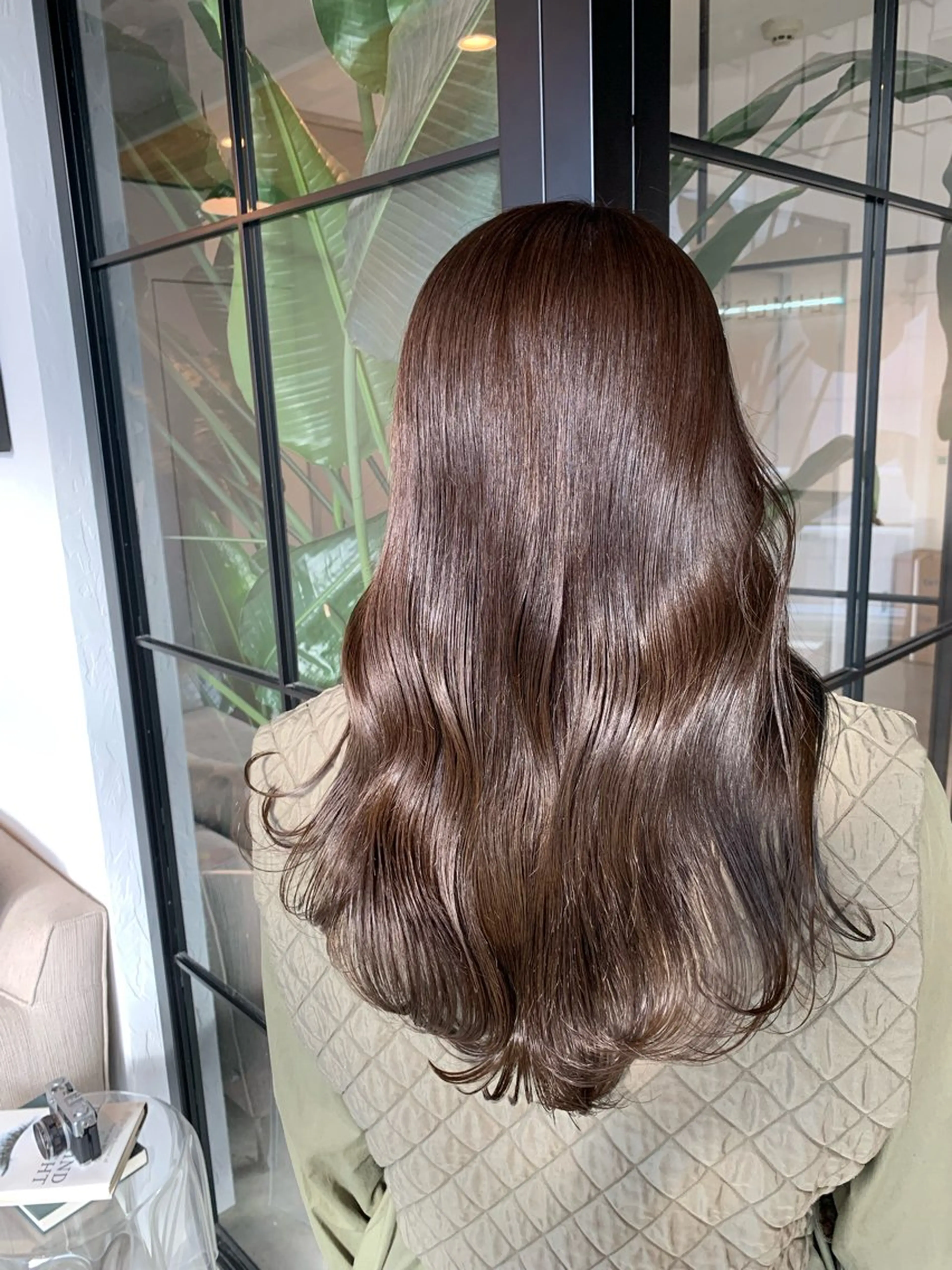セミロング カラー ベージュカラー🌿 新潟駅/青木結月のヘアスタイル