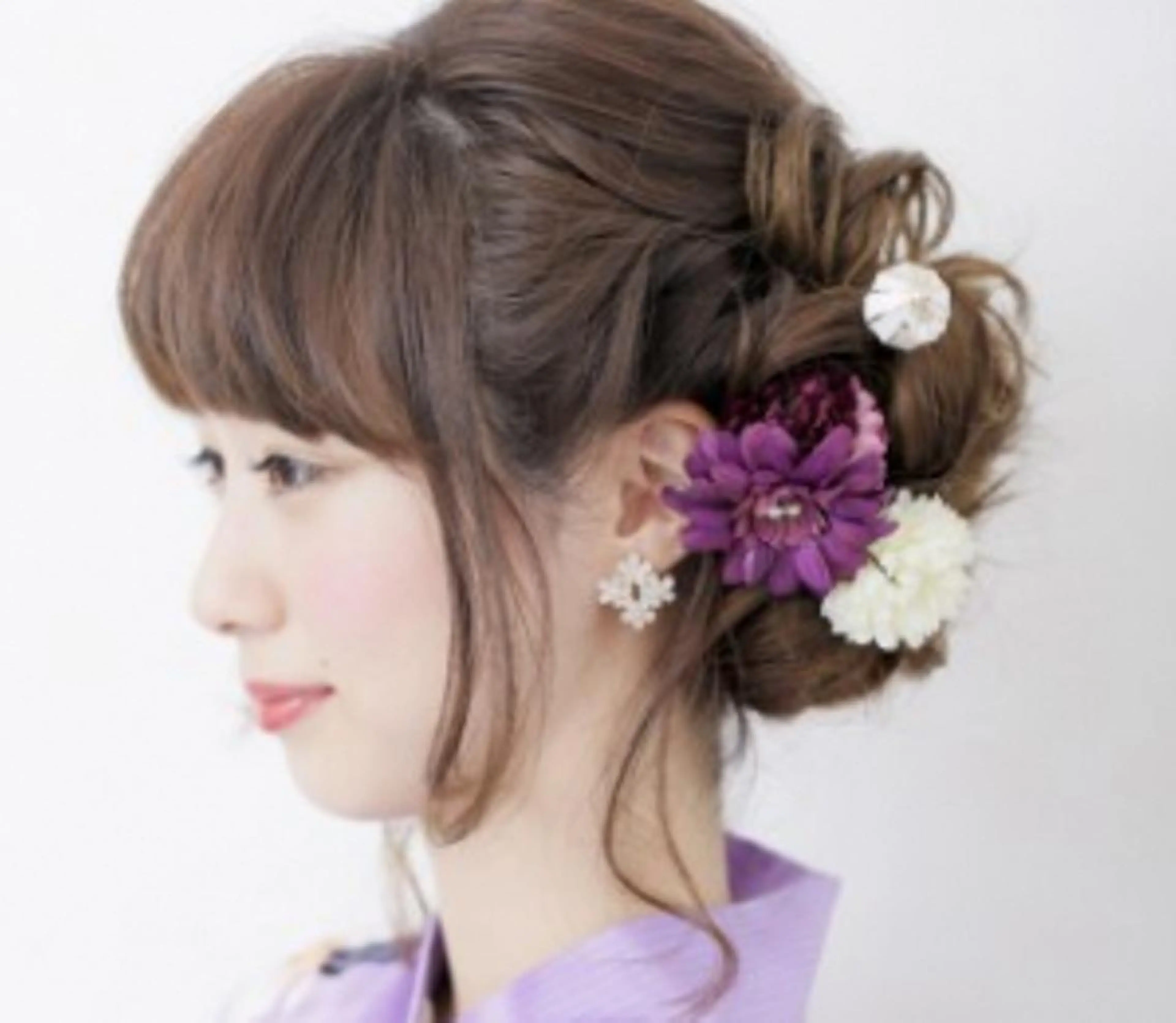 着付け 萱場 利恵のヘアスタイル