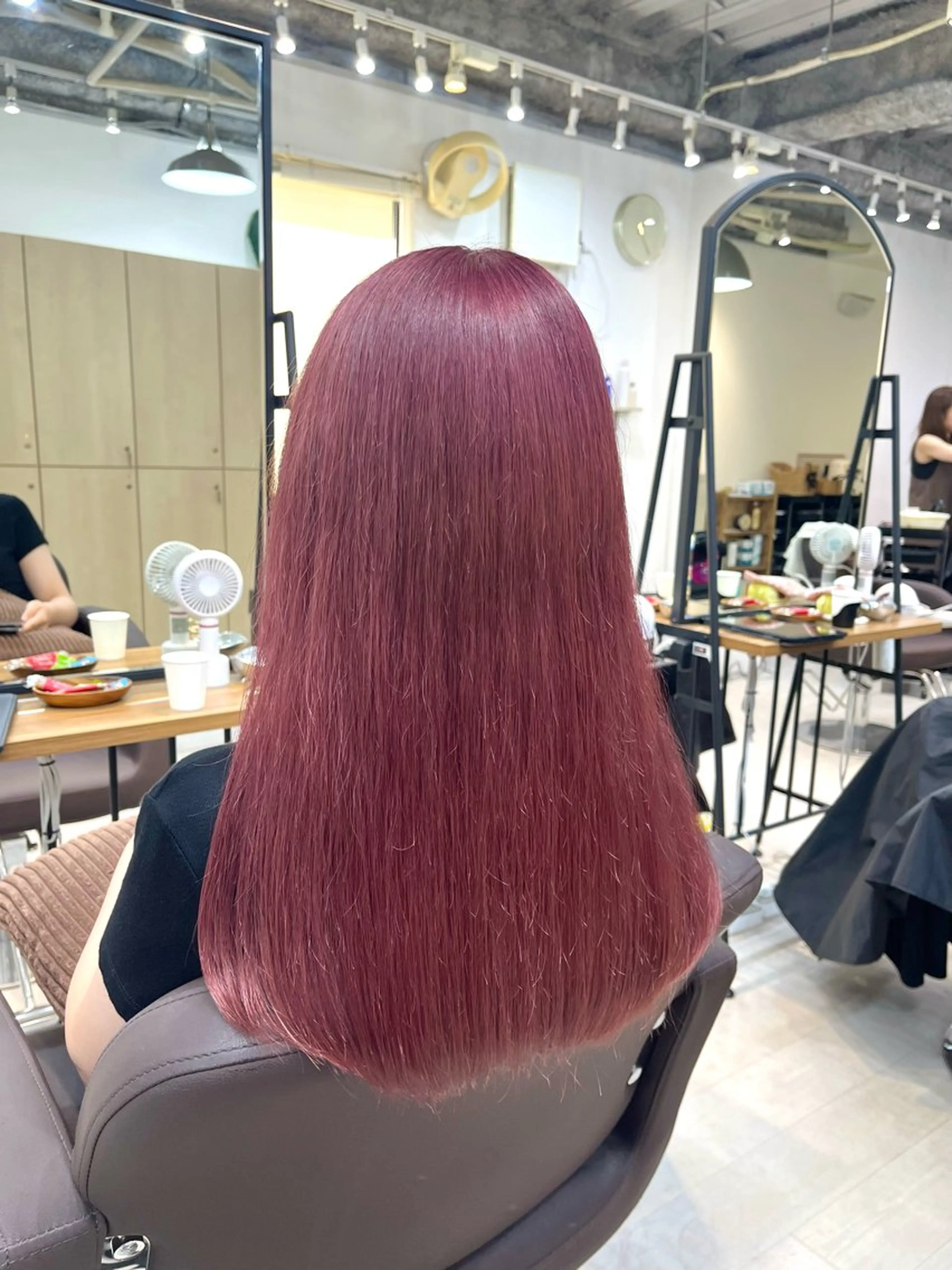 ロング ヘアカラー トリートメント ヘッドスパ ヘアセット 🪞透明感カラー🫧 縮毛矯正🥇かずきのヘアスタイル
