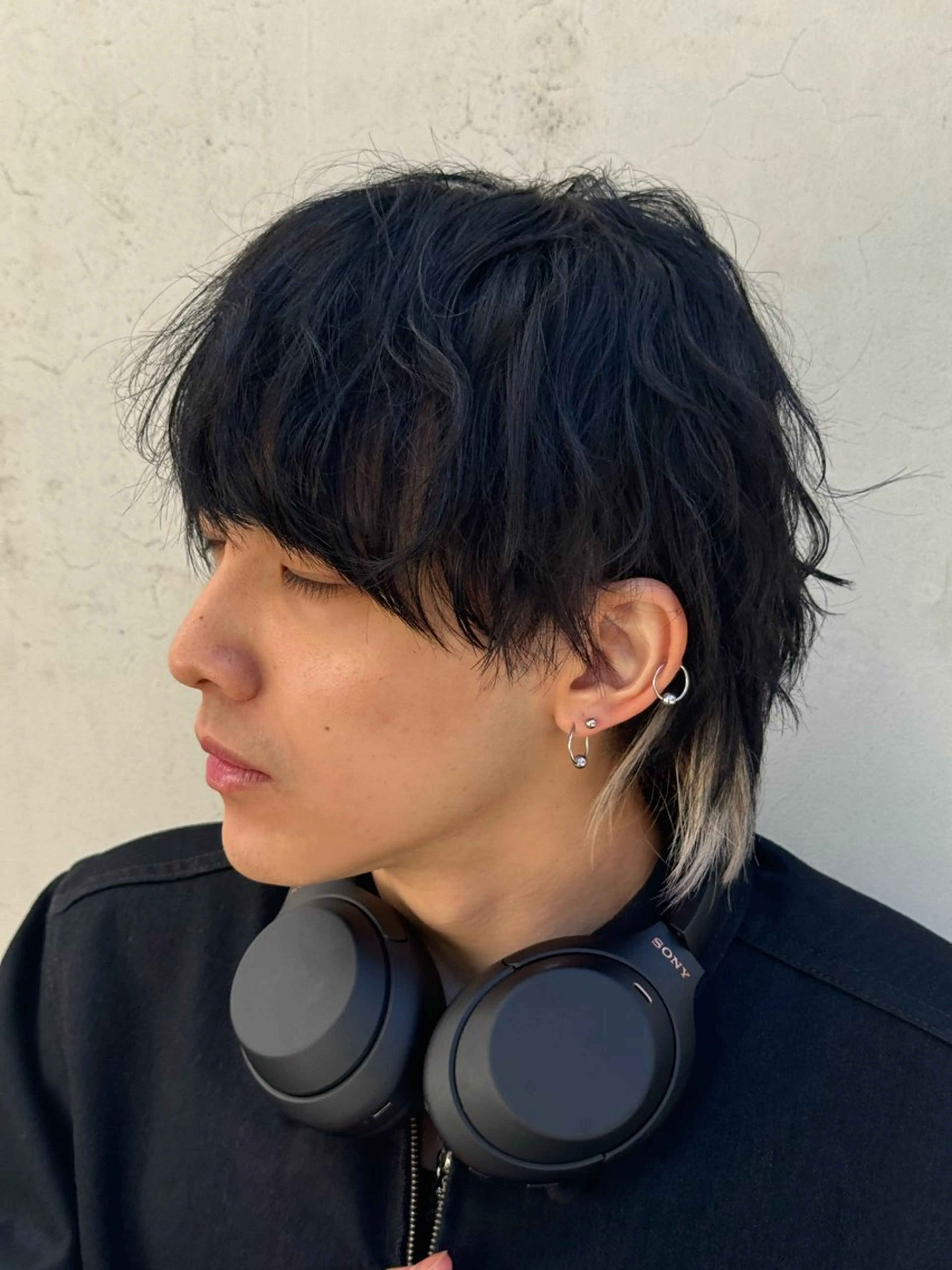 ショート カラー パーマ ヘアアレンジ メンズ メンズパーマ スパイラルパーマ メンズ特化酒井翔太 /メンズカット/名駅のヘアスタイル