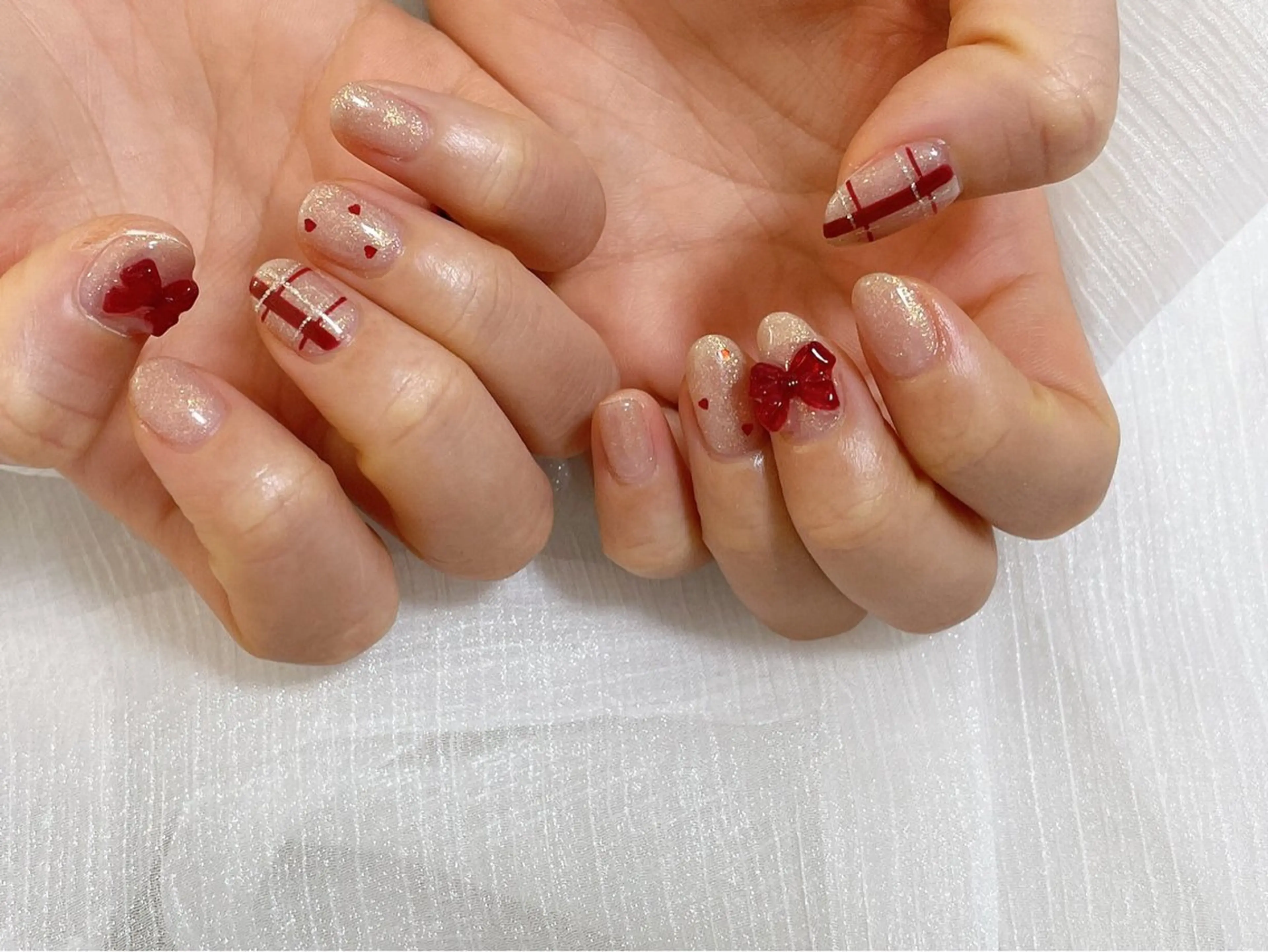 ネイル 冬ネイル クリスマス kiki nail &brow二子玉川の眉毛・アイブロウイメージ