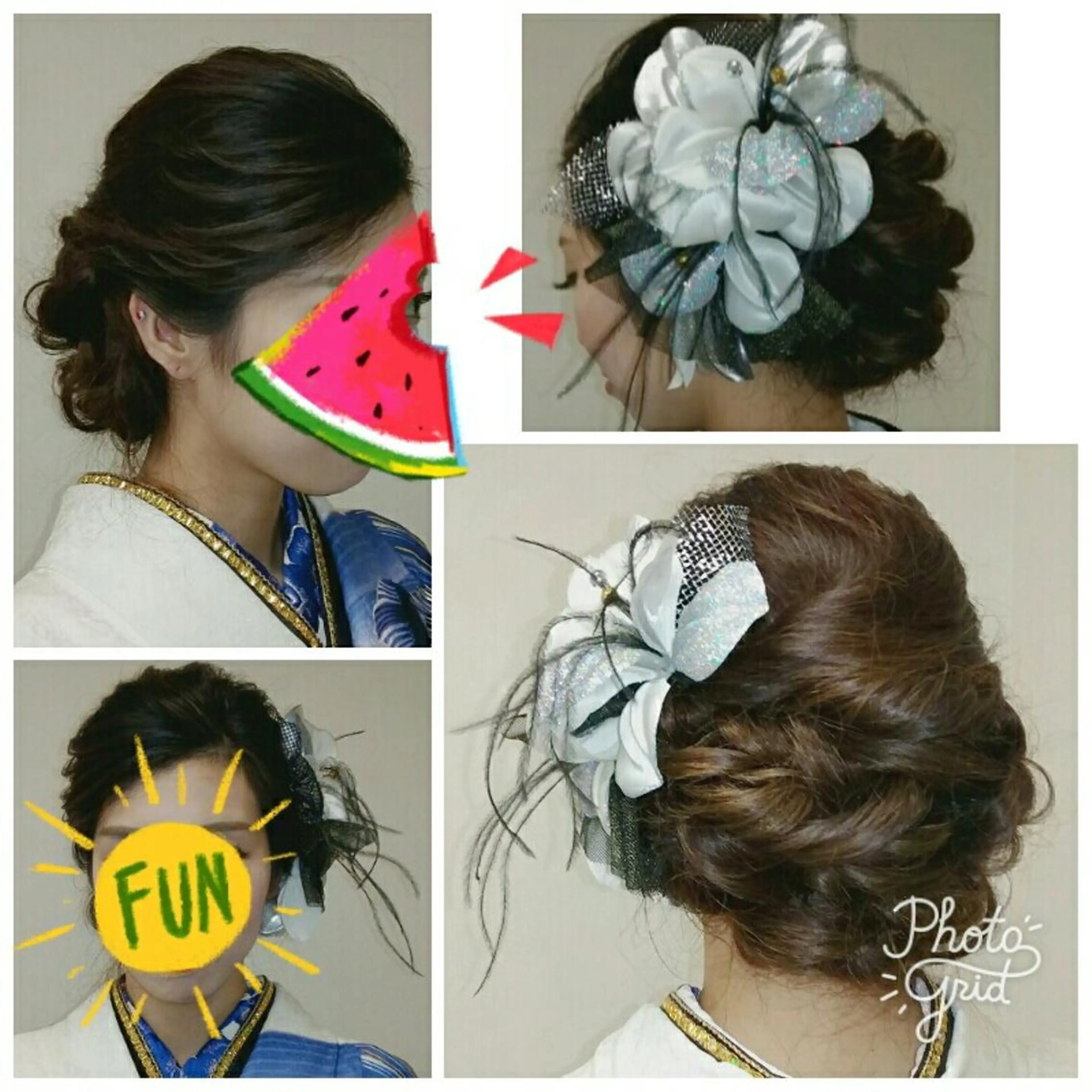 ヘアアレンジ vi viのヘアスタイル